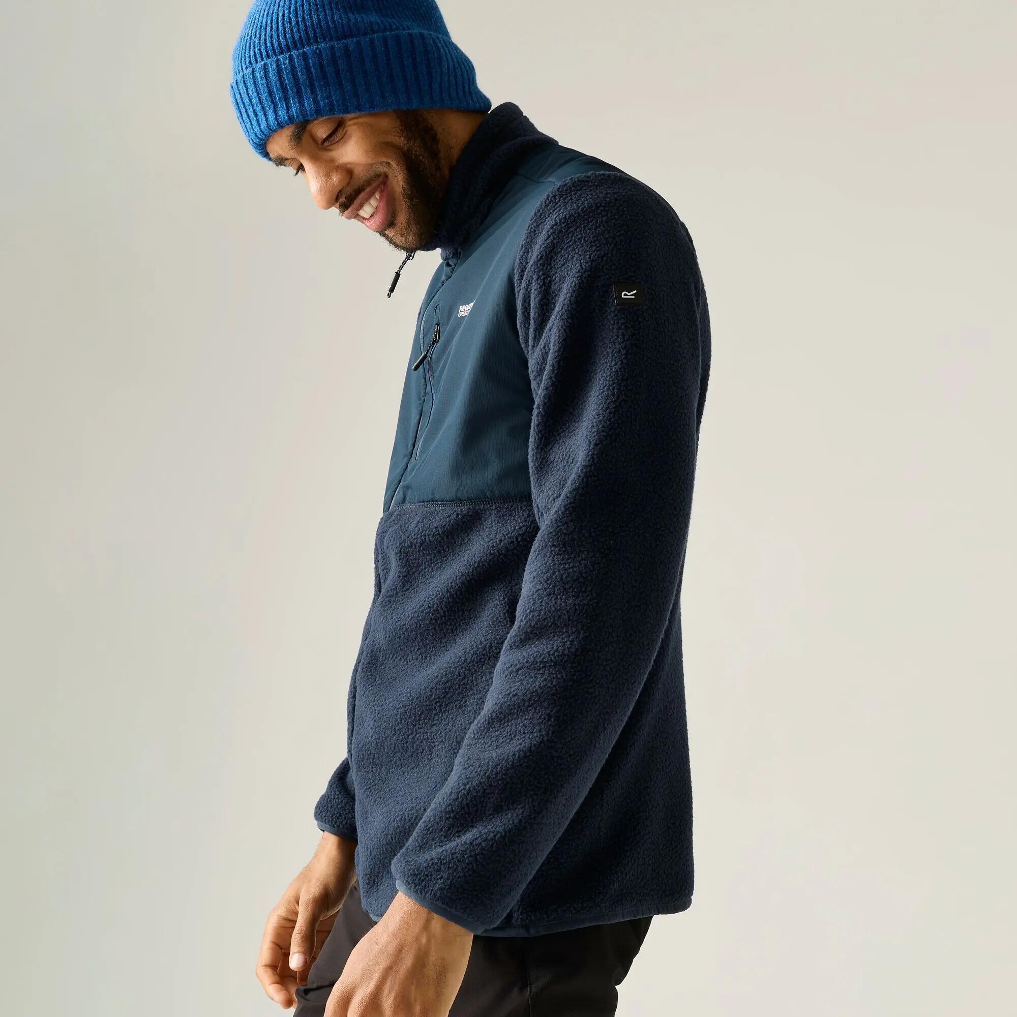 Forro polar Morran para hombre, resistente al agua y con cremallera completa. 4/11