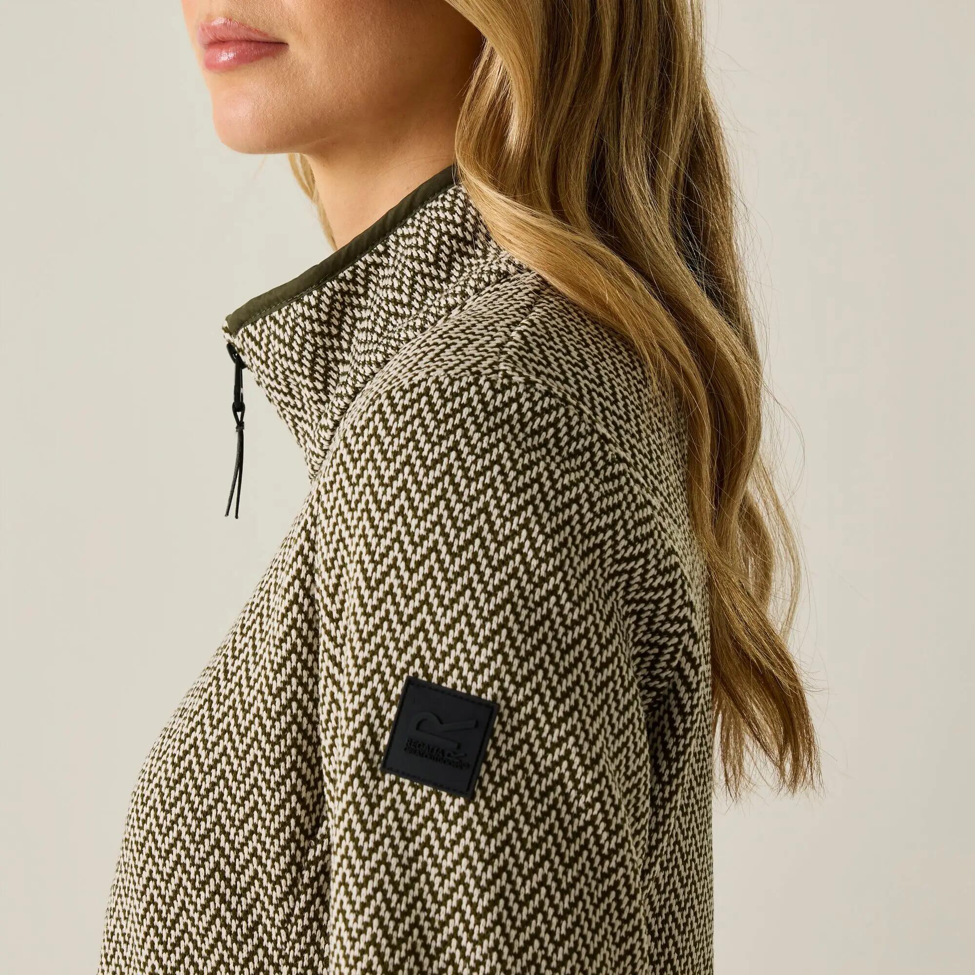 Dames Elzie Fleece met volledige ritssluiting 6/10