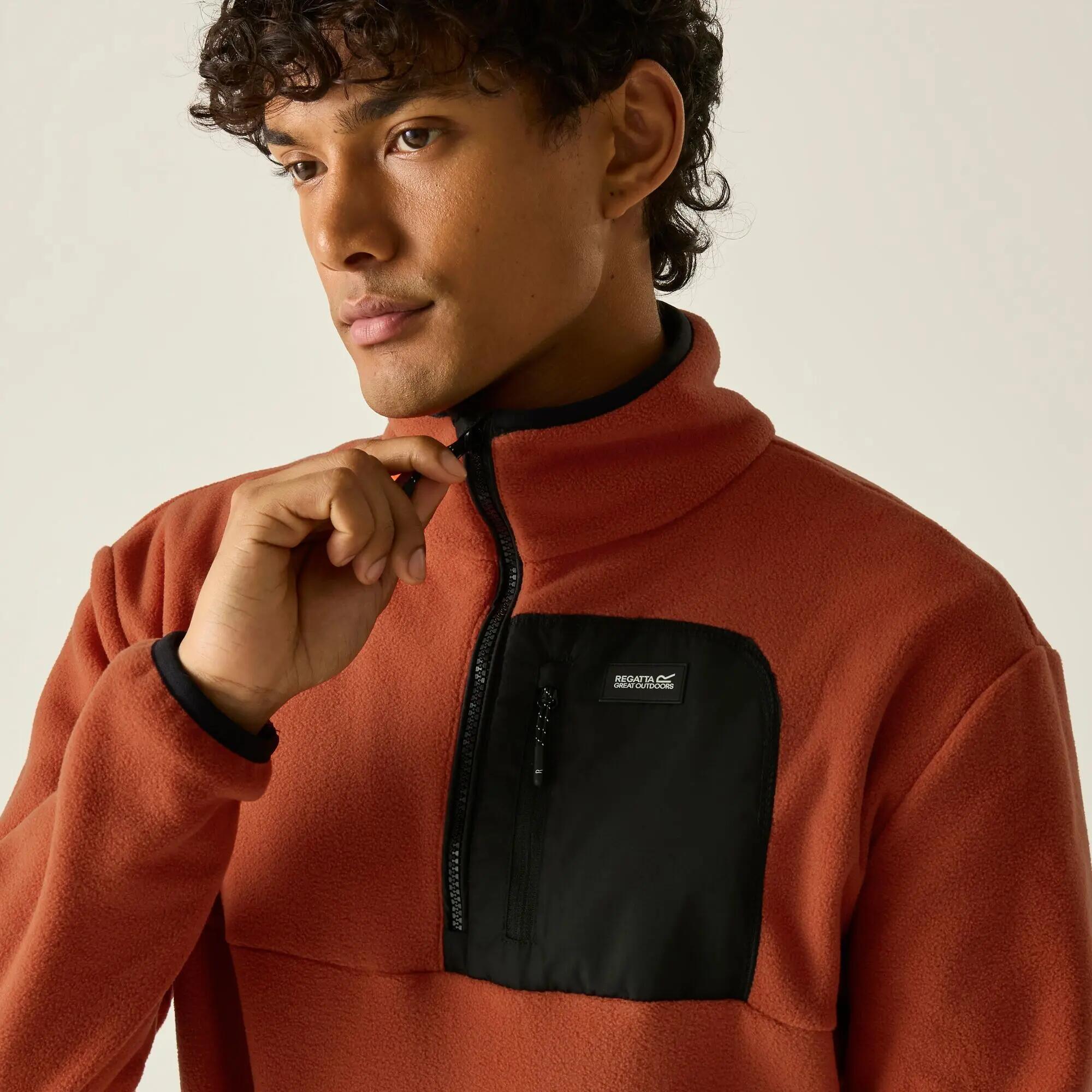 Felpa con mezza zip Frankie da uomo 4/10