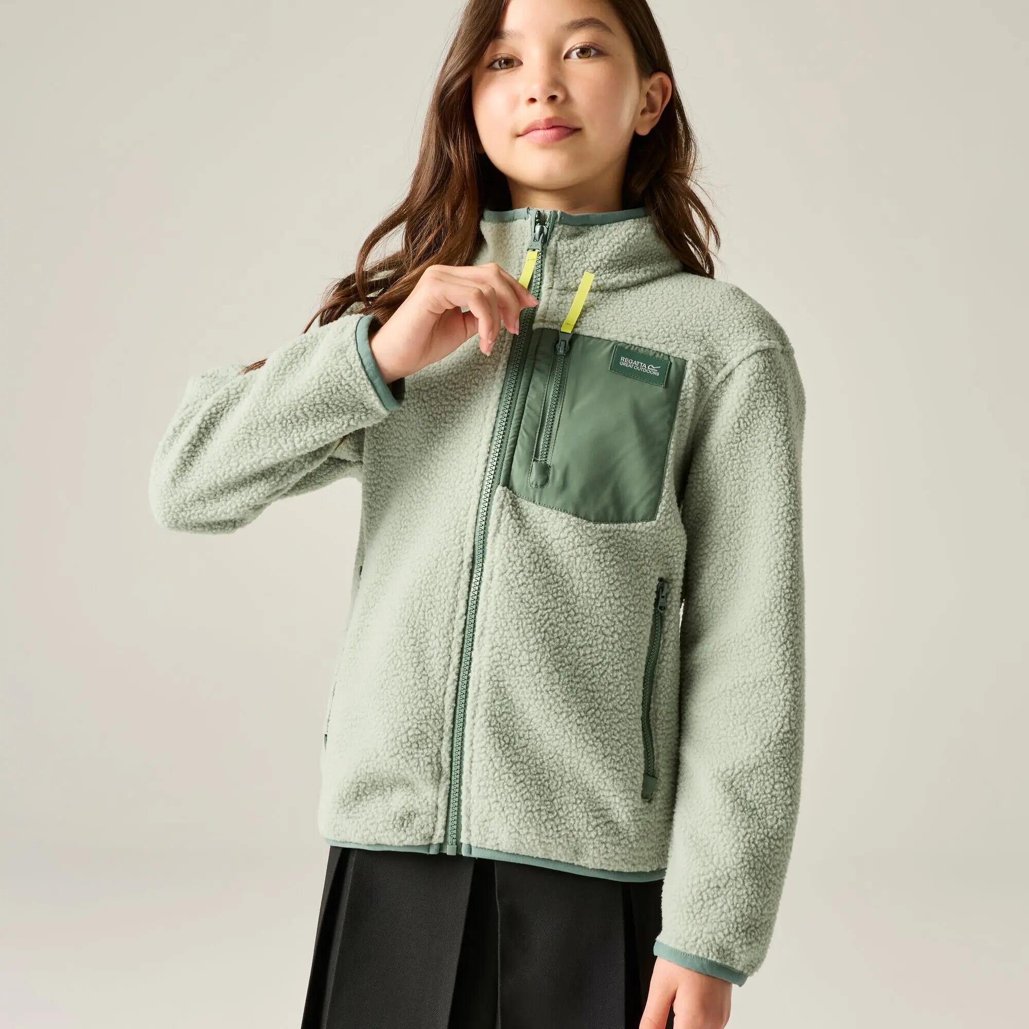 Pile caldo con zip integrale Frankie per bambini 5/9
