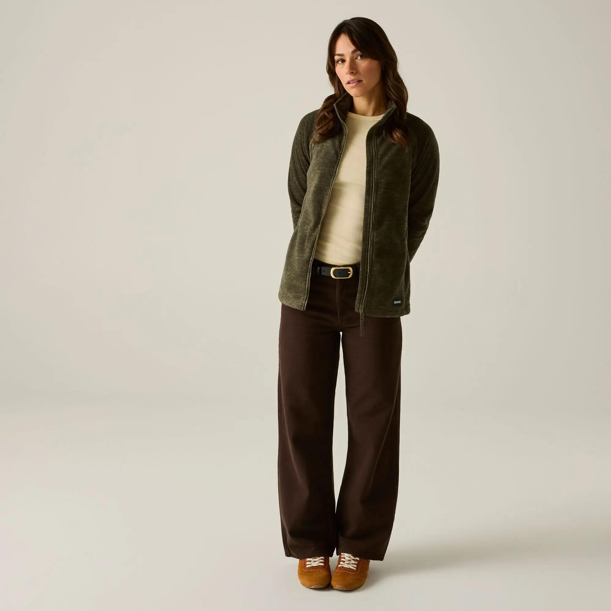 Felpa isolante leggera da donna Mayse con zip completa 4/10