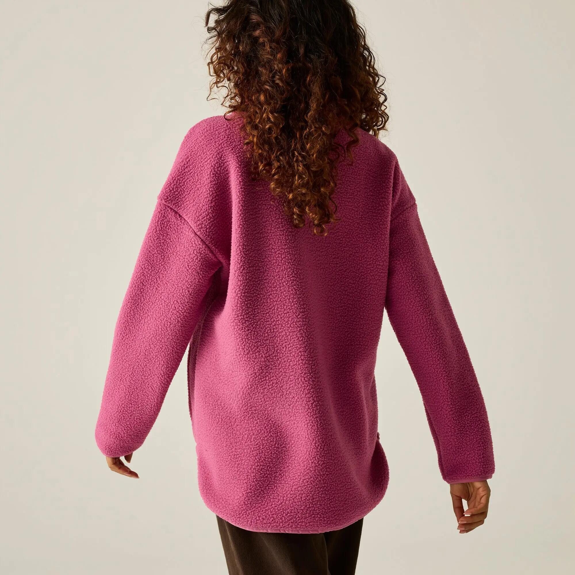 Damska bluza polarowa Frankie Borg Longline Half Zip 3/11