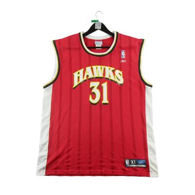 Tweedehands - heren basketbalshirt reebok nba hawks - zeer goede staat