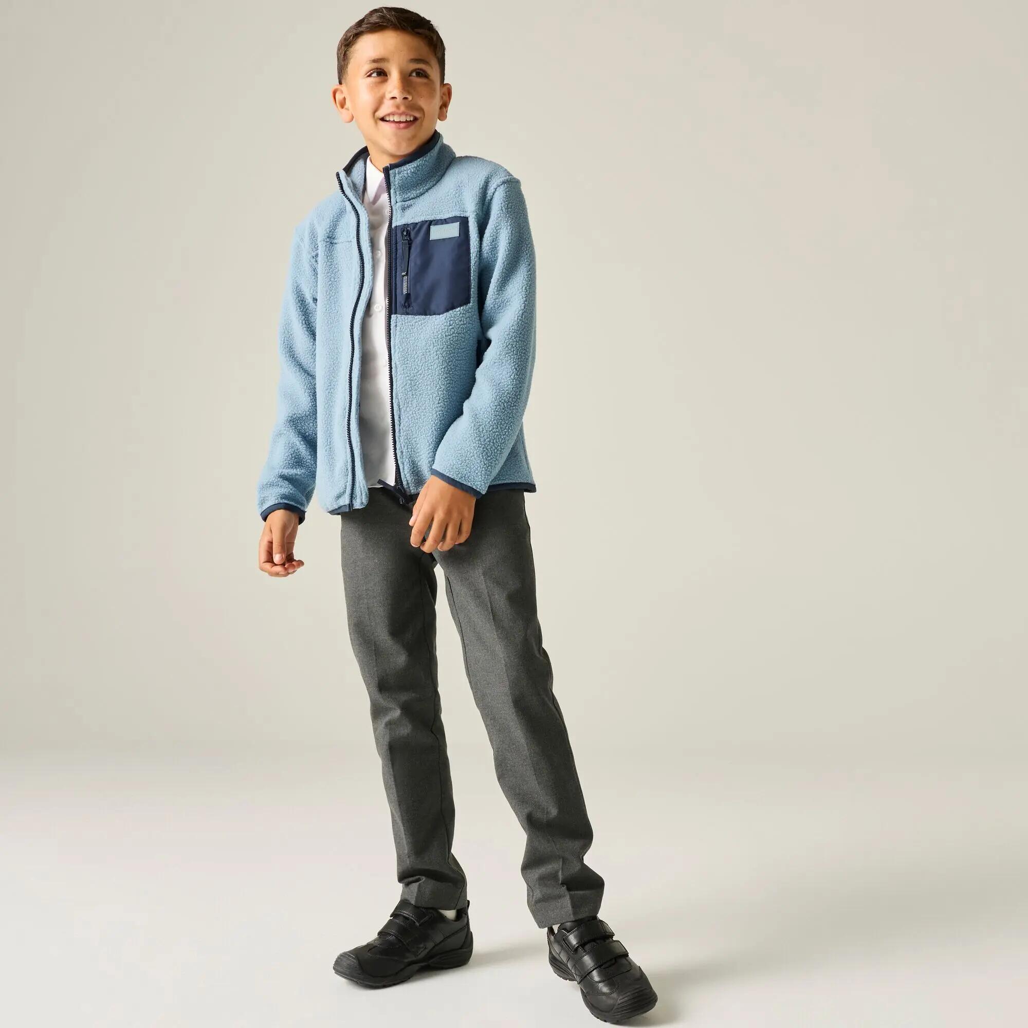 Pile caldo con zip integrale Frankie per bambini 4/14