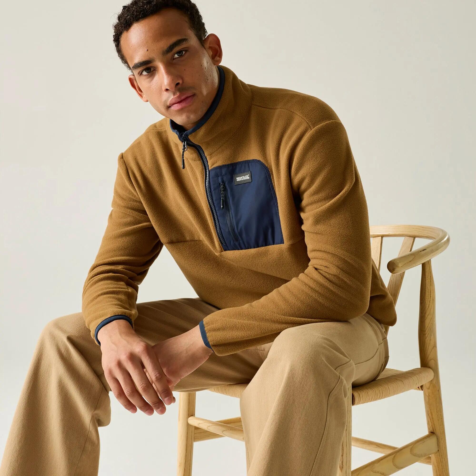 Heren Frankie Half Zip Fleece 4/10