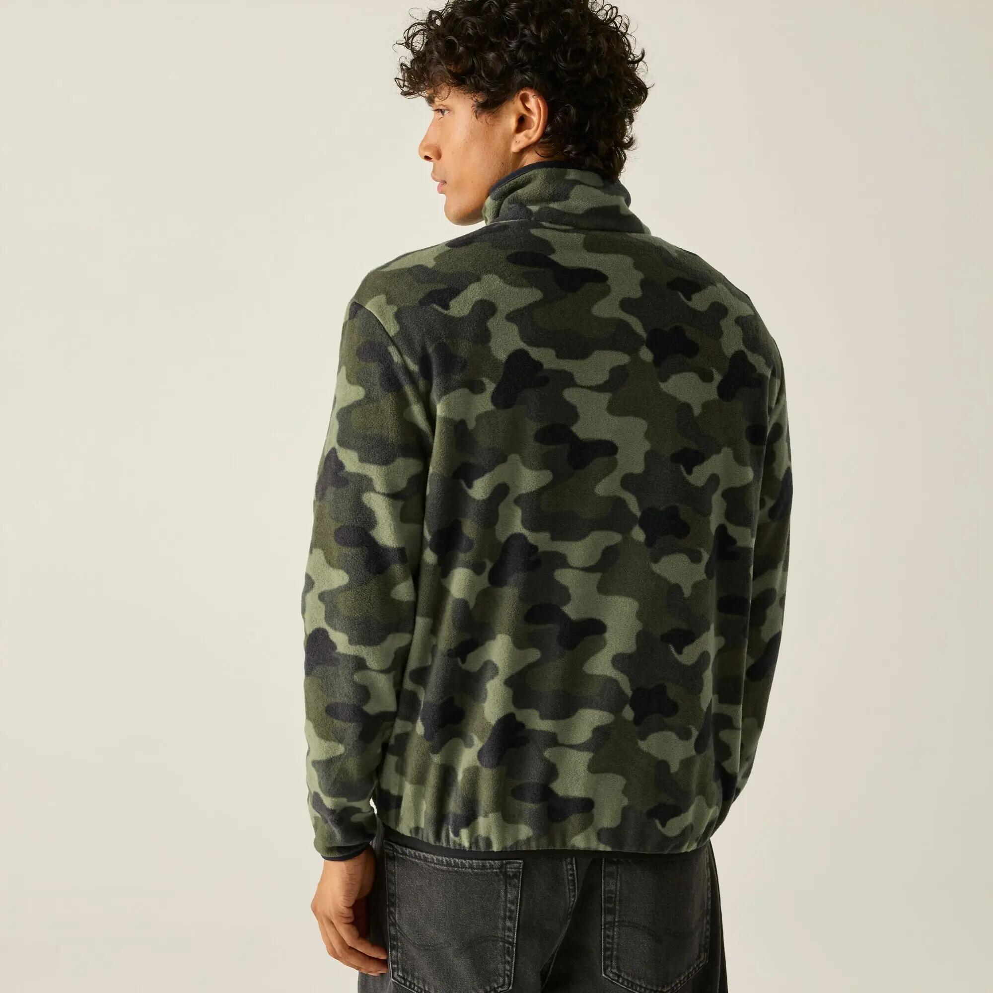 Frankie Fleecejacke für Herren mit halbem Reißverschluss 3/10