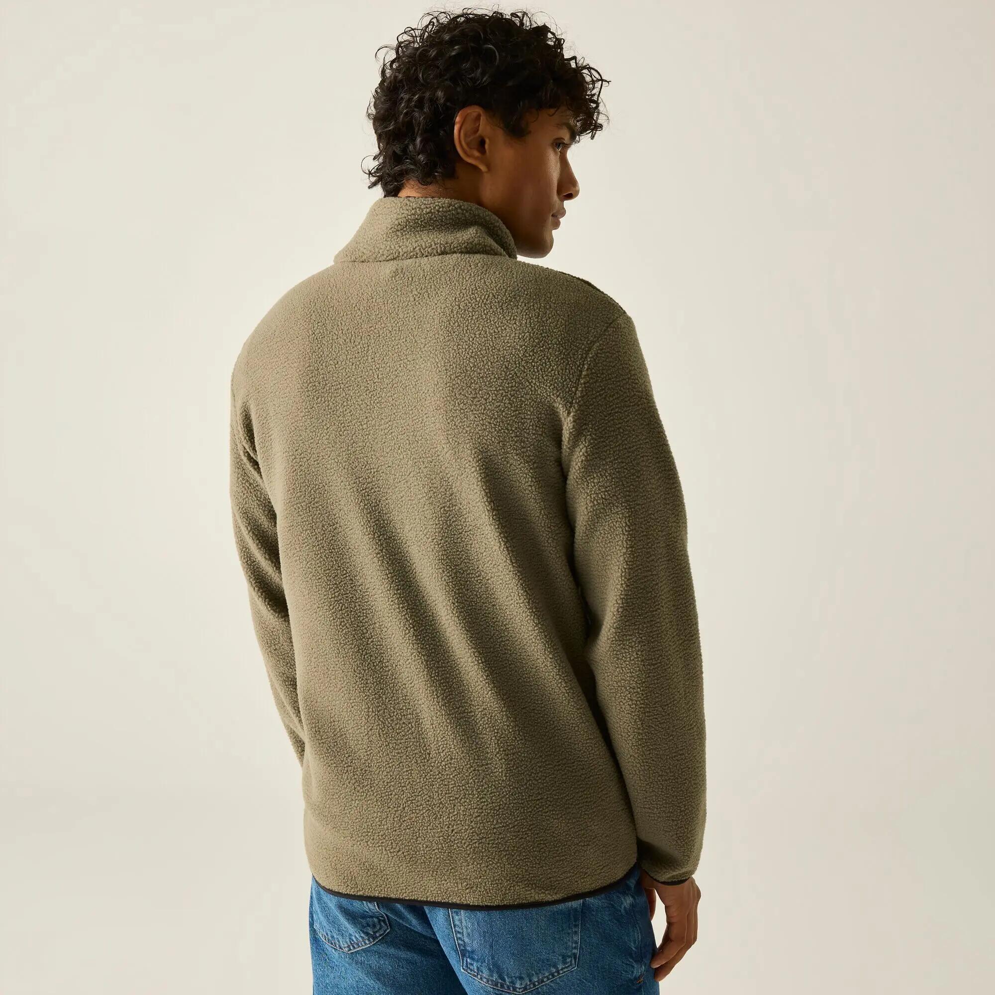 Herren-Fleecejacke Frankie Borg mit durchgehendem Reißverschluss 3/10