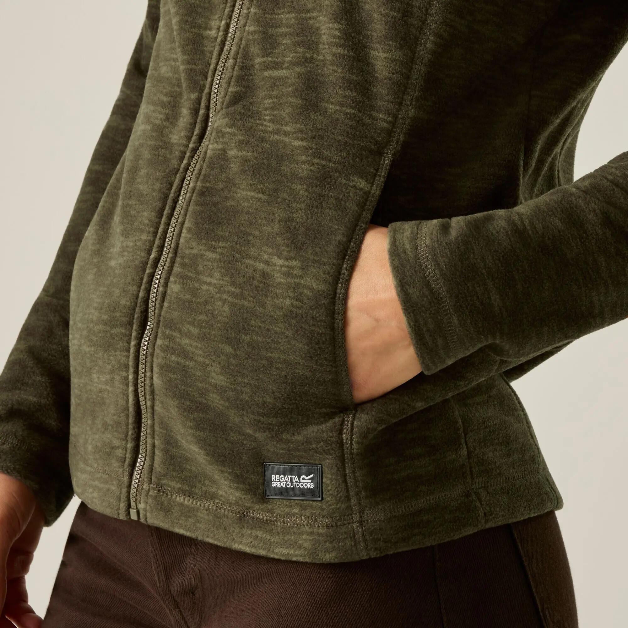 Felpa isolante leggera da donna Mayse con zip completa 3/10