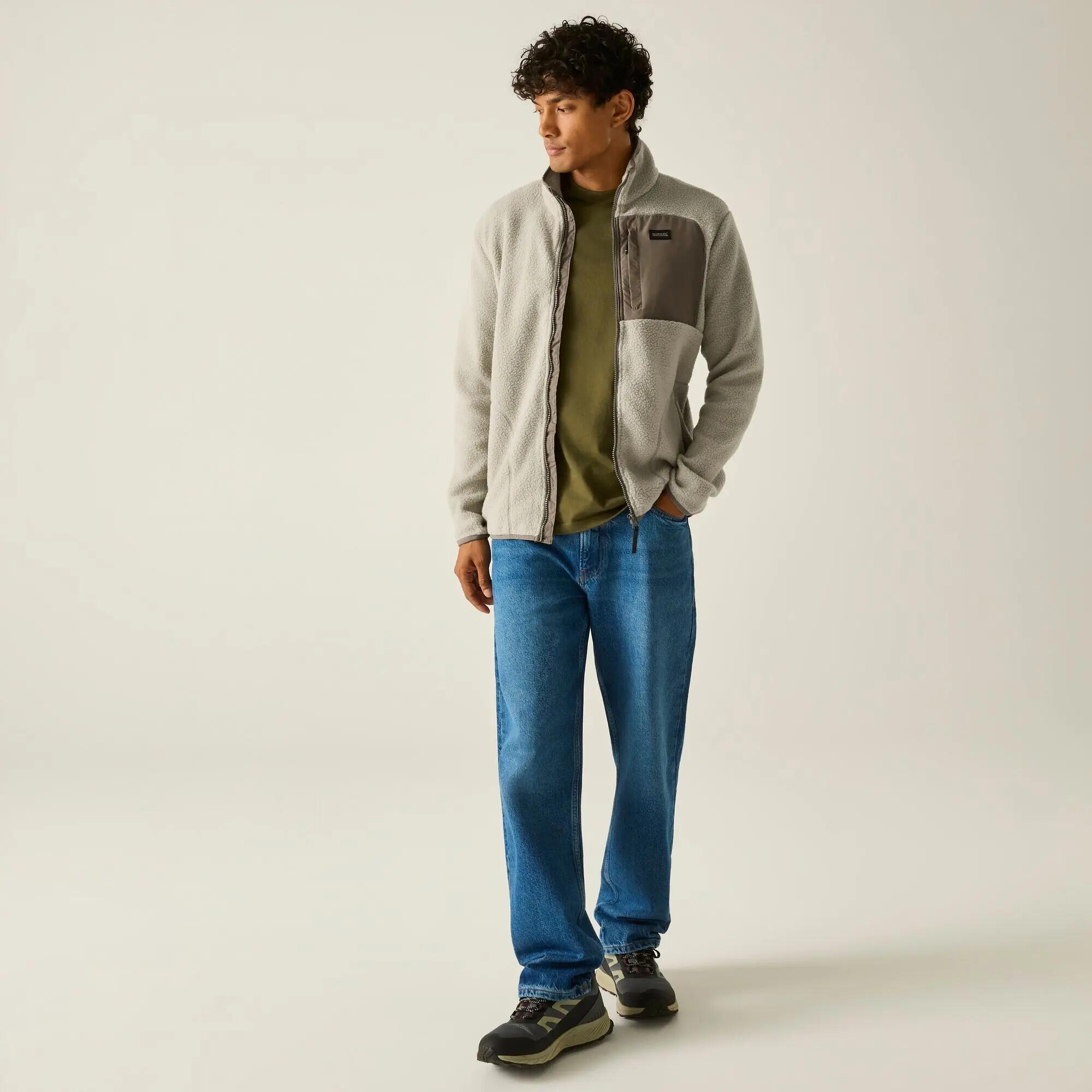 Felpa da uomo Frankie Borg con zip intera 4/10