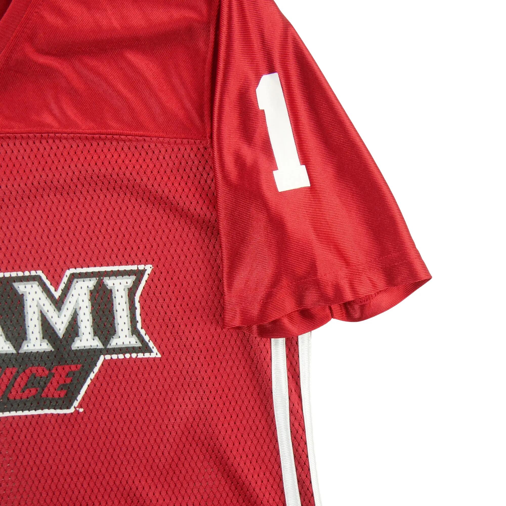 Second life - Adidas damski strój sportowy NCAA Miami Oh RedHawks - Jak nowy 4/6