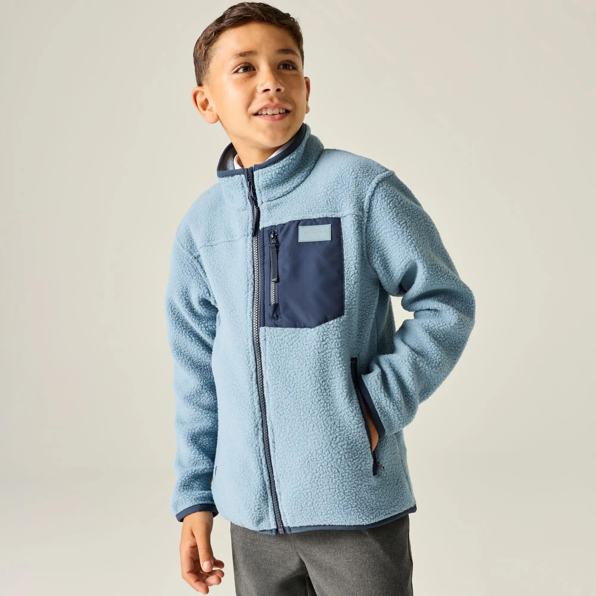 Pile caldo con zip integrale Frankie per bambini 10/14