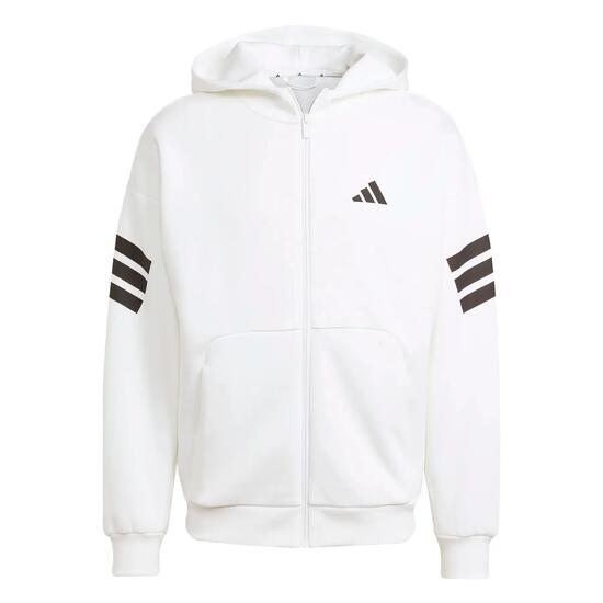 Sweatshirt à capuche full zip adidas Future Icons 3 stripes
