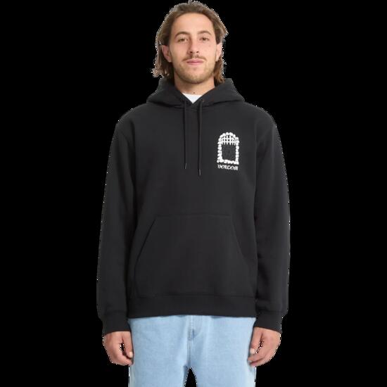 Sweat - Skate - Homme - Coupe classique, polaire recyclée Noder - Noir