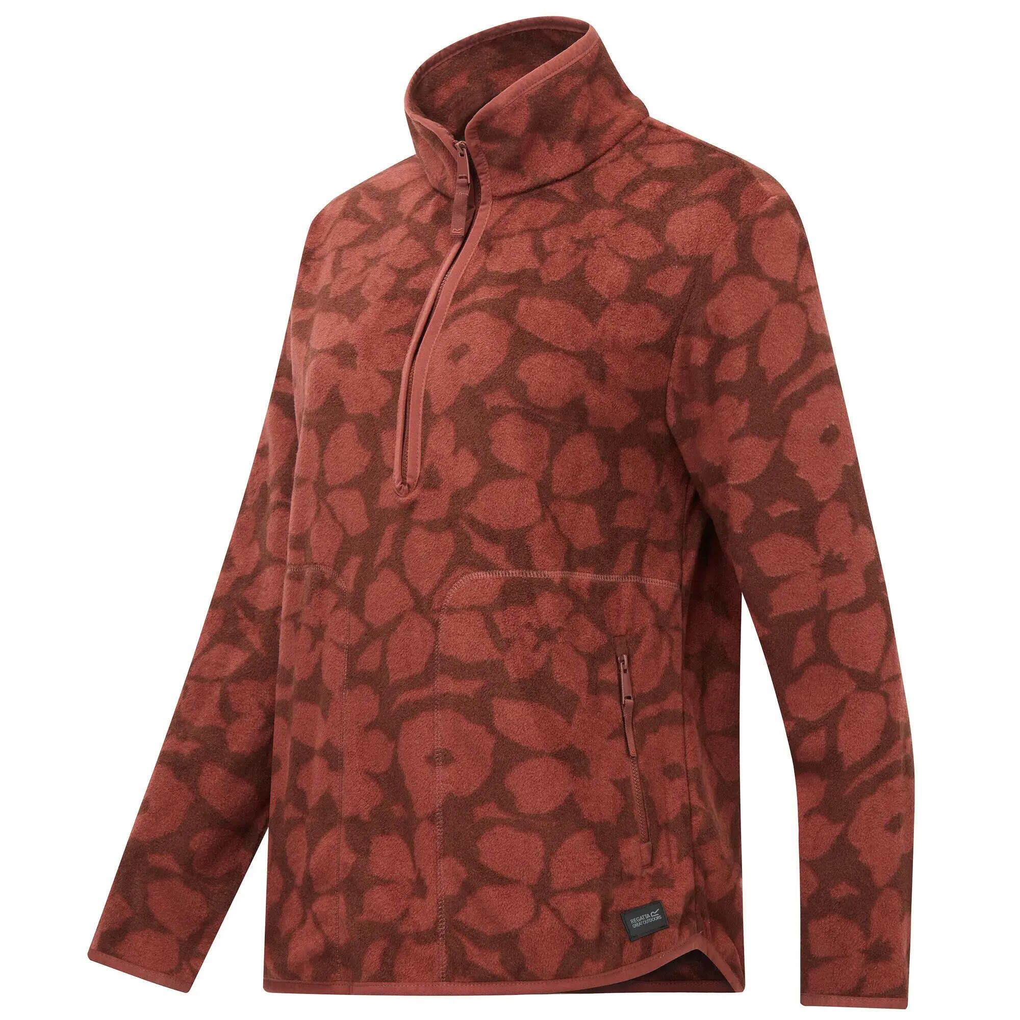 Damen-Fleecejacke Frankie mit halbem Reißverschluss 9/11