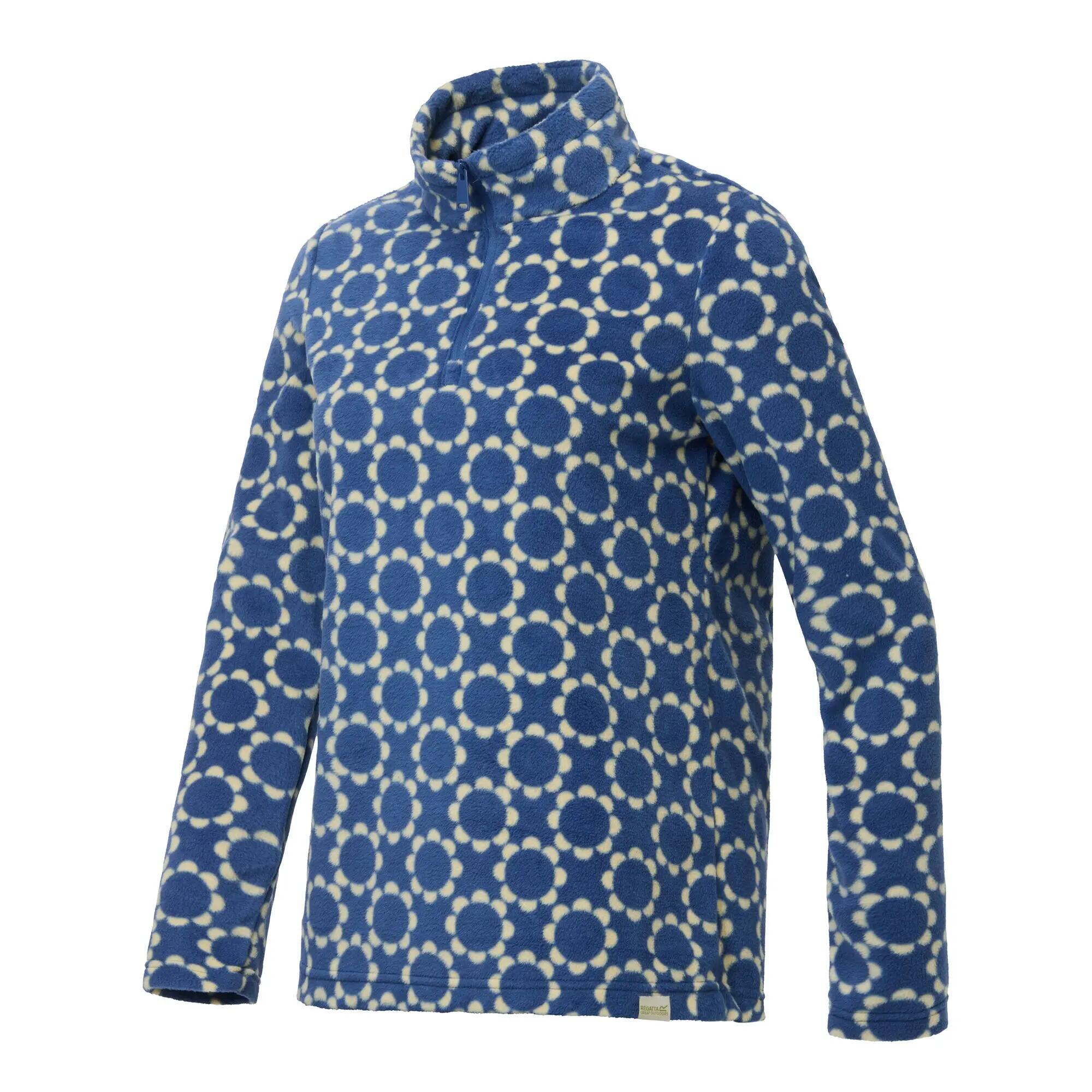 Forro polar estampado con media cremallera de Orla Kiely 8/10