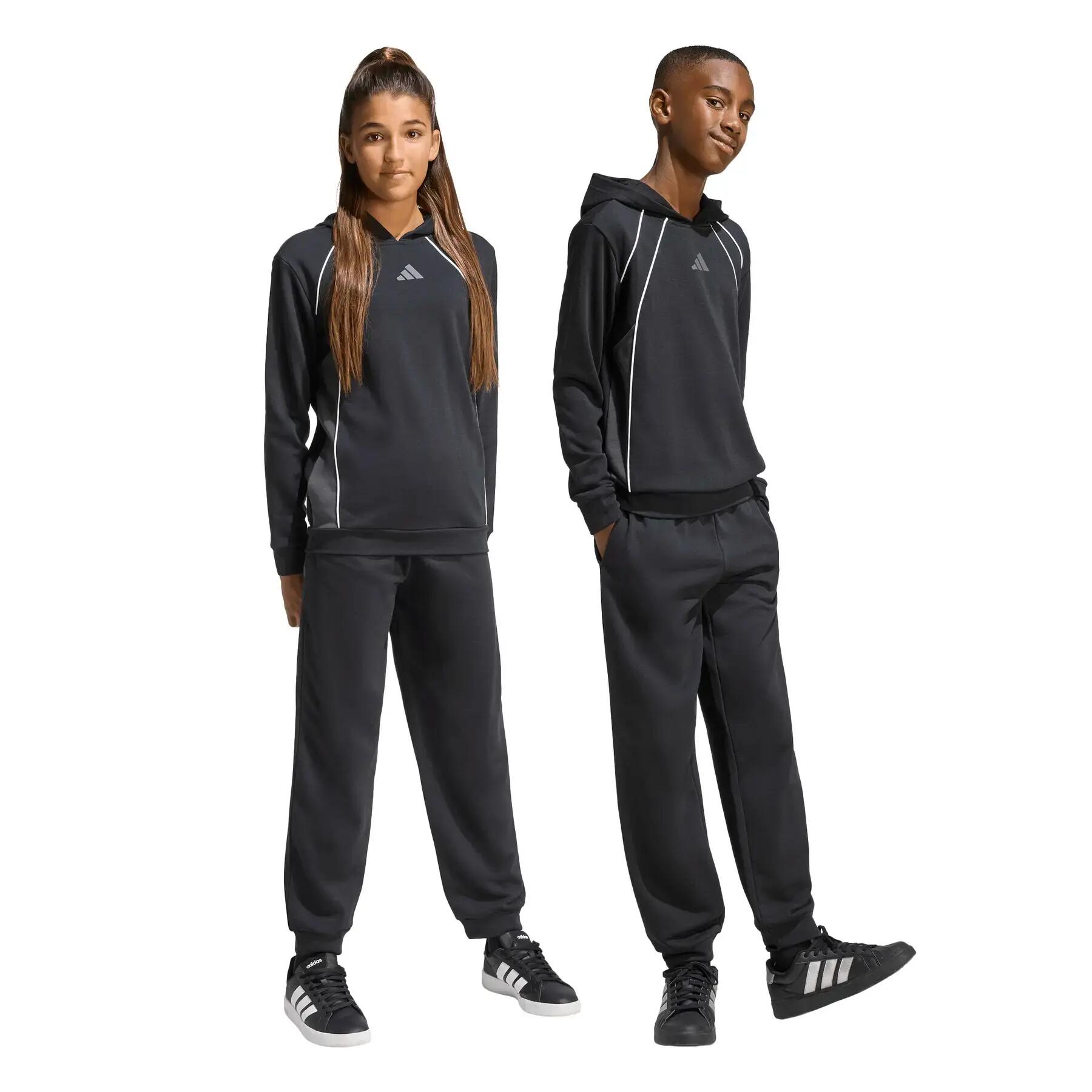 Sweatshirt com capuz em bloco de cor para criança adidas 4/7