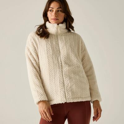 Dames ayana fleece met volledige ritssluiting