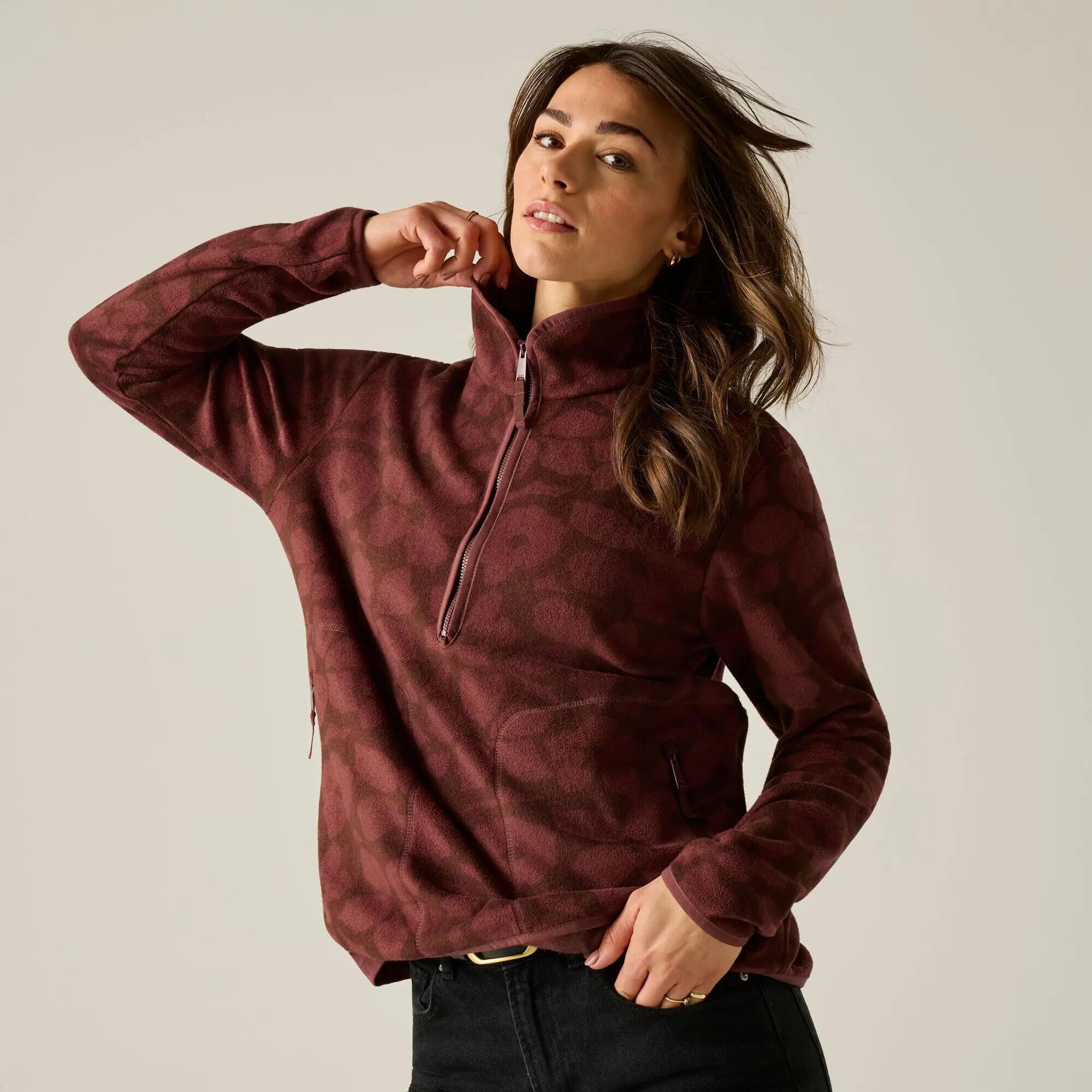 Damen-Fleecejacke Frankie mit halbem Reißverschluss 6/11