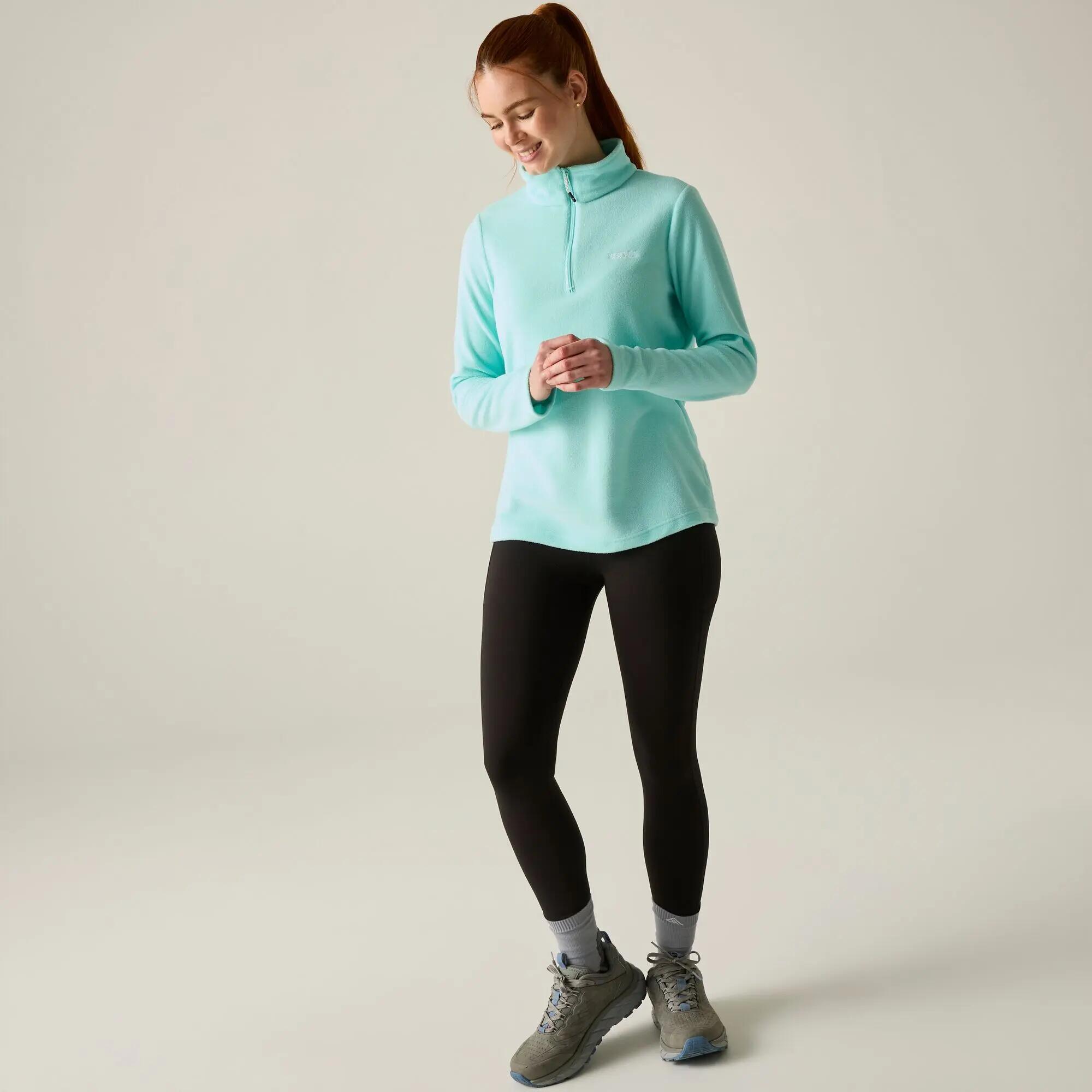 Sweethart Damen-Fleecejacke, leicht, mit halbem Reißverschluss, zum Wandern 4/9
