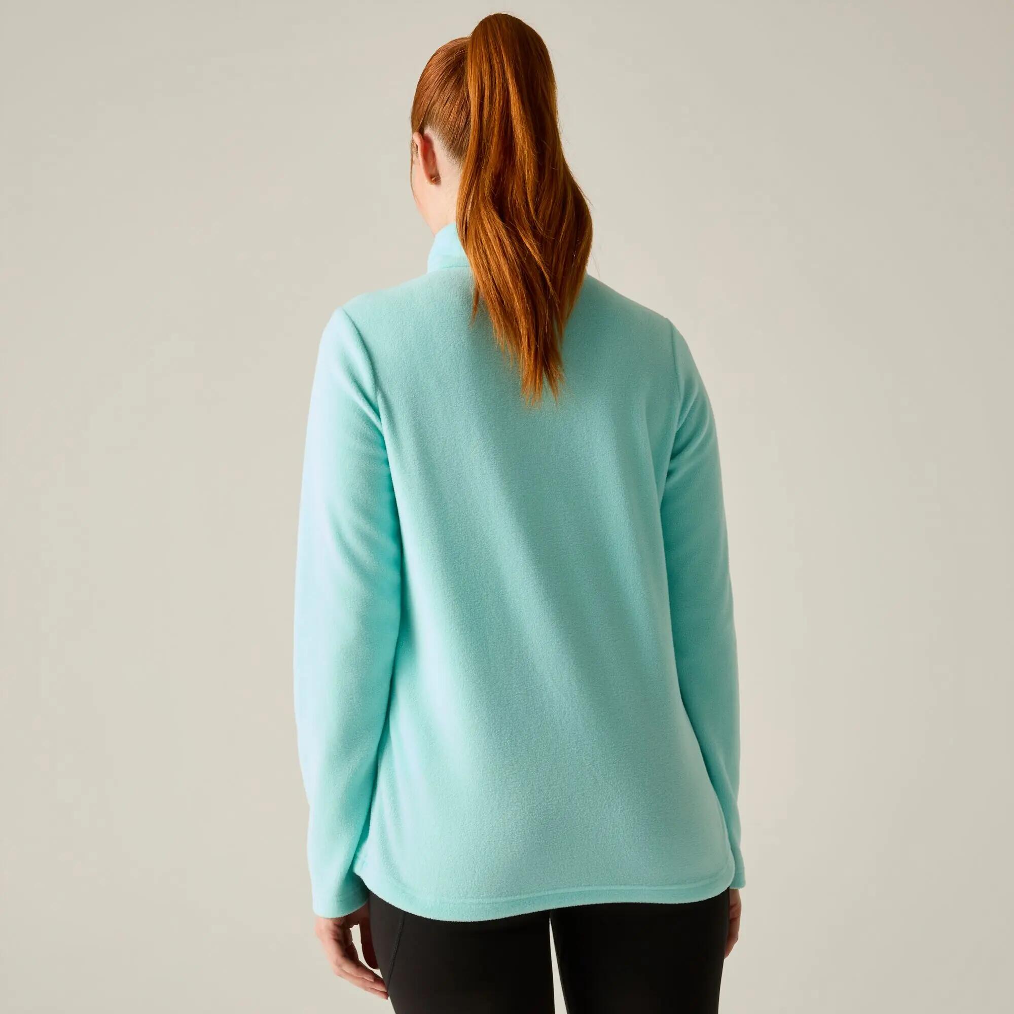 Sweethart Damen-Fleecejacke, leicht, mit halbem Reißverschluss, zum Wandern 3/9