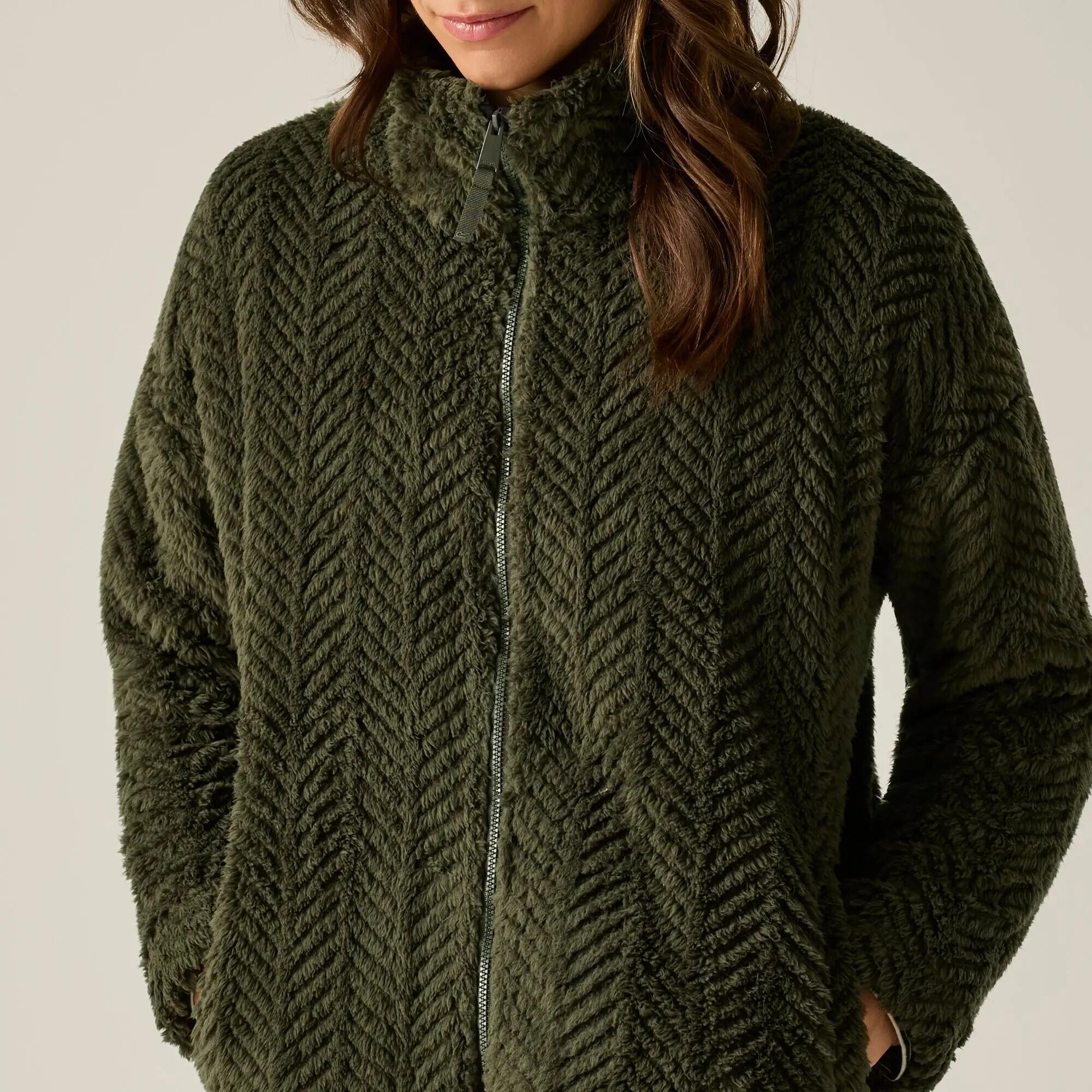 Sudadera polar con cremallera completa Ayana para mujer 7/11