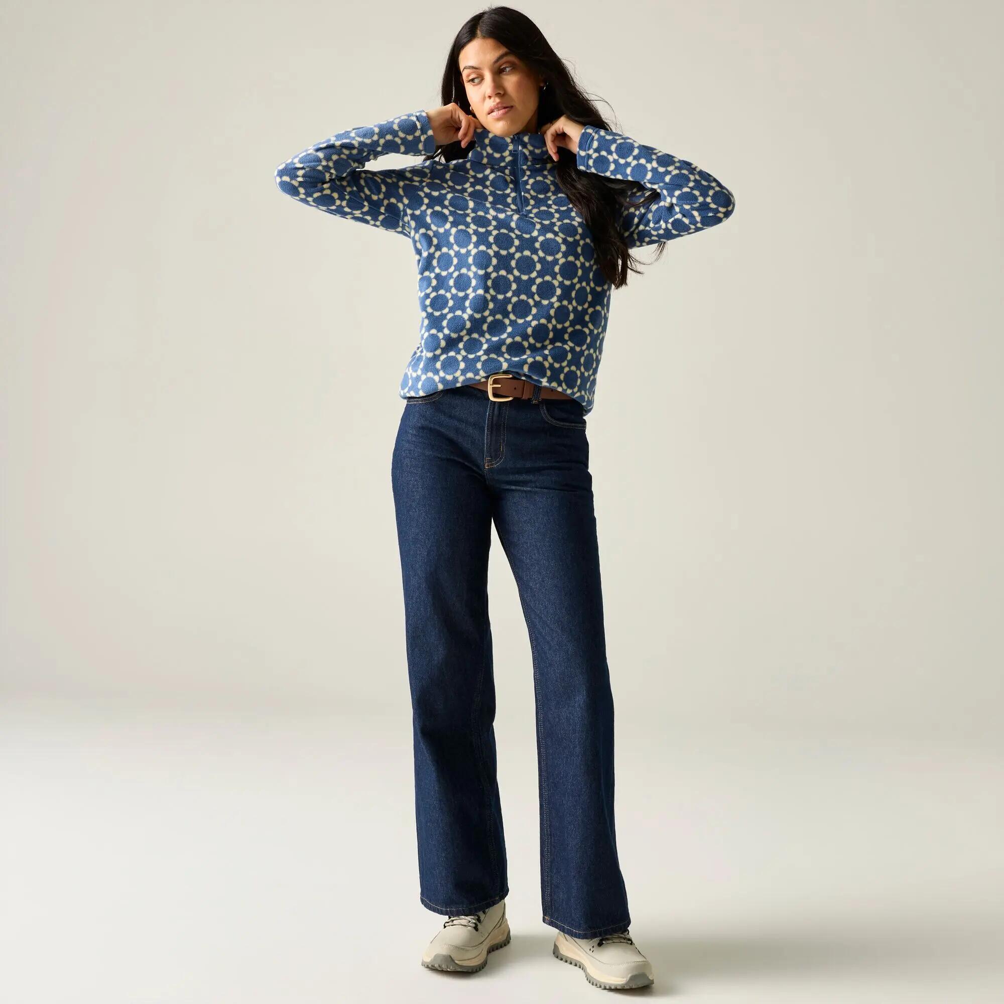 Forro polar estampado con media cremallera de Orla Kiely 2/10