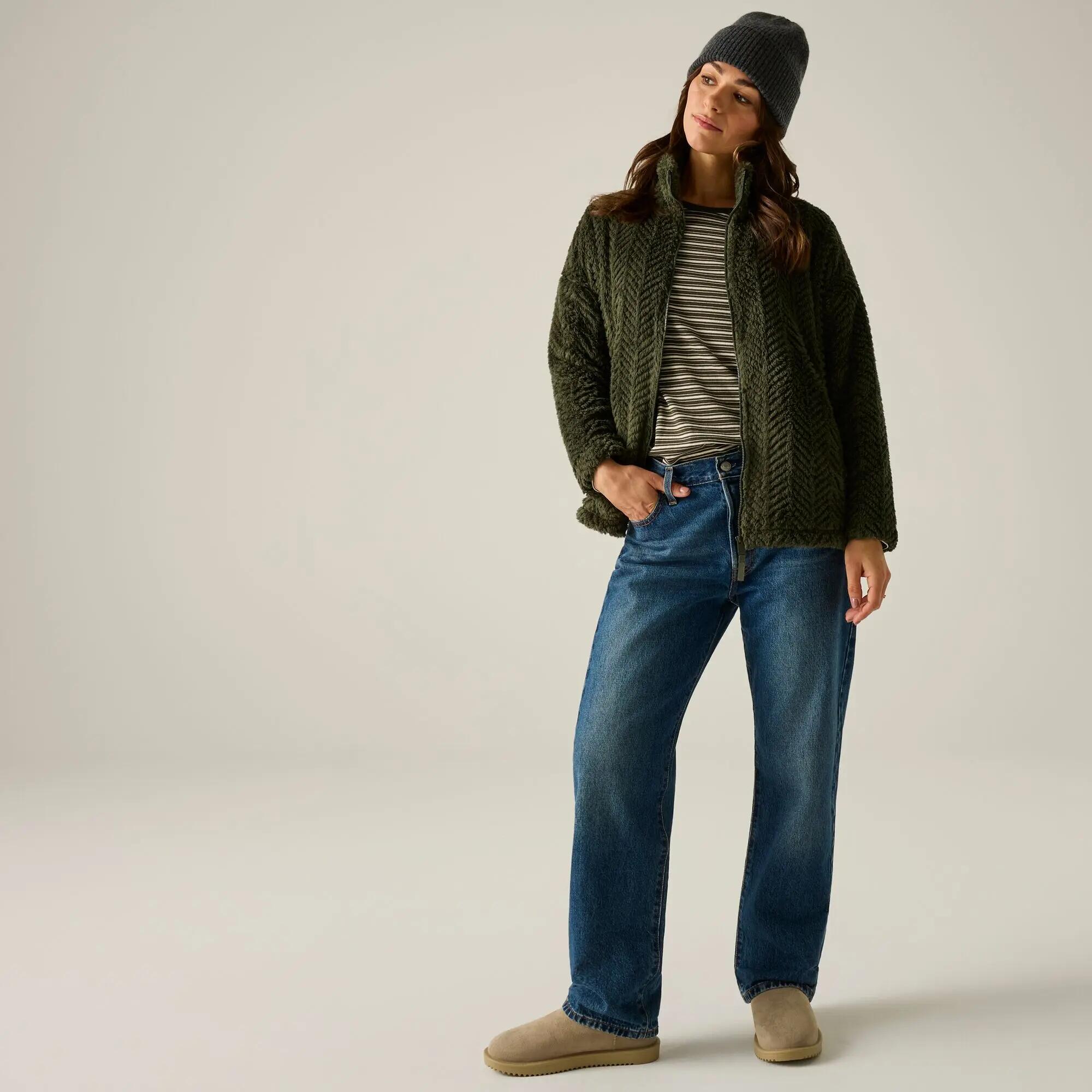 Sudadera polar con cremallera completa Ayana para mujer 6/11