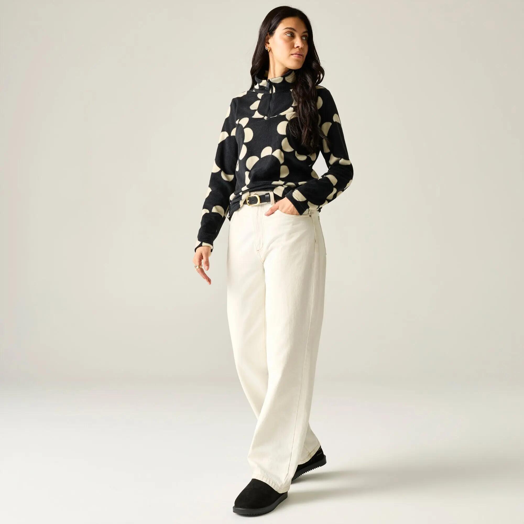 Forro polar estampado con media cremallera de Orla Kiely 2/10