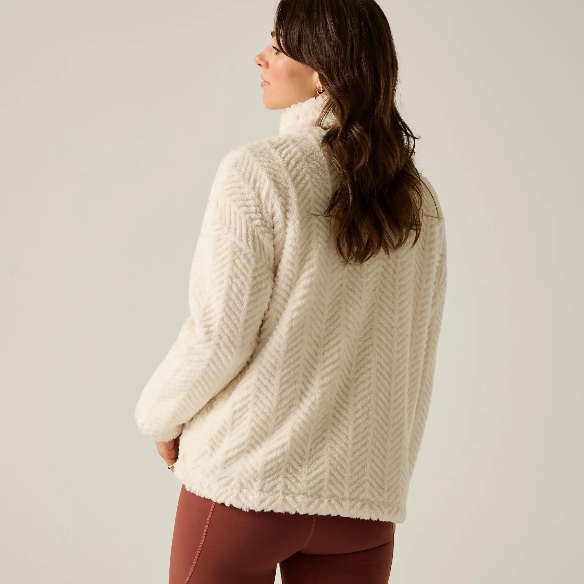 Dames Ayana Fleece met volledige ritssluiting 3/10