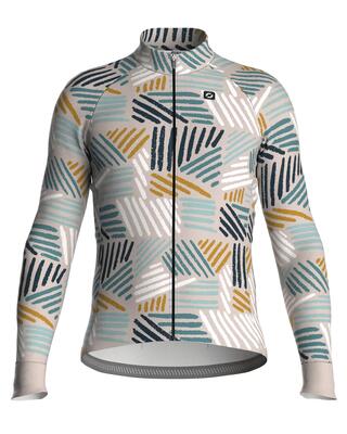 Fietsshirt met lange mouwen uniseks - roch scribla