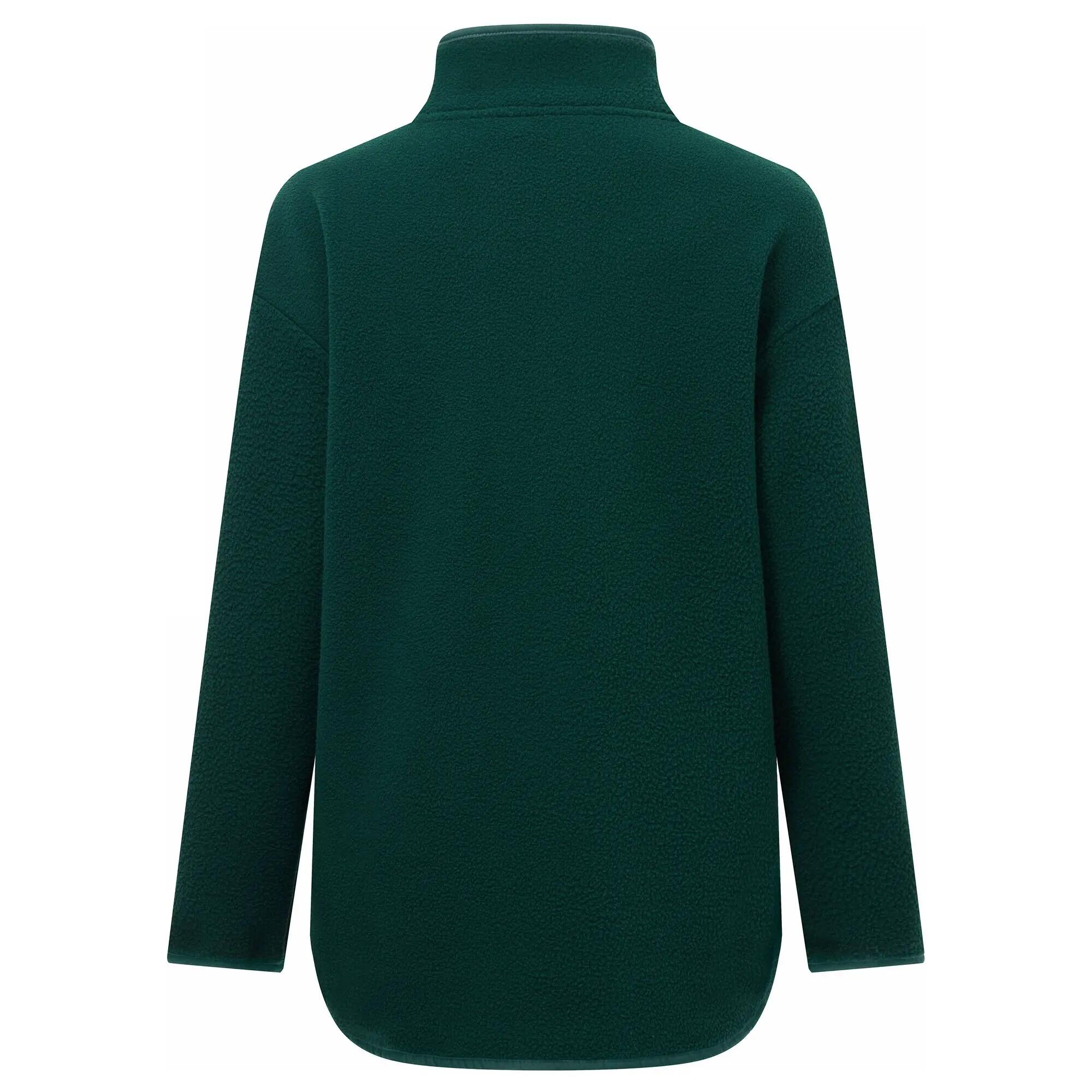 Sudadera larga de forro polar con media cremallera para mujer de Frankie Borg 11/12