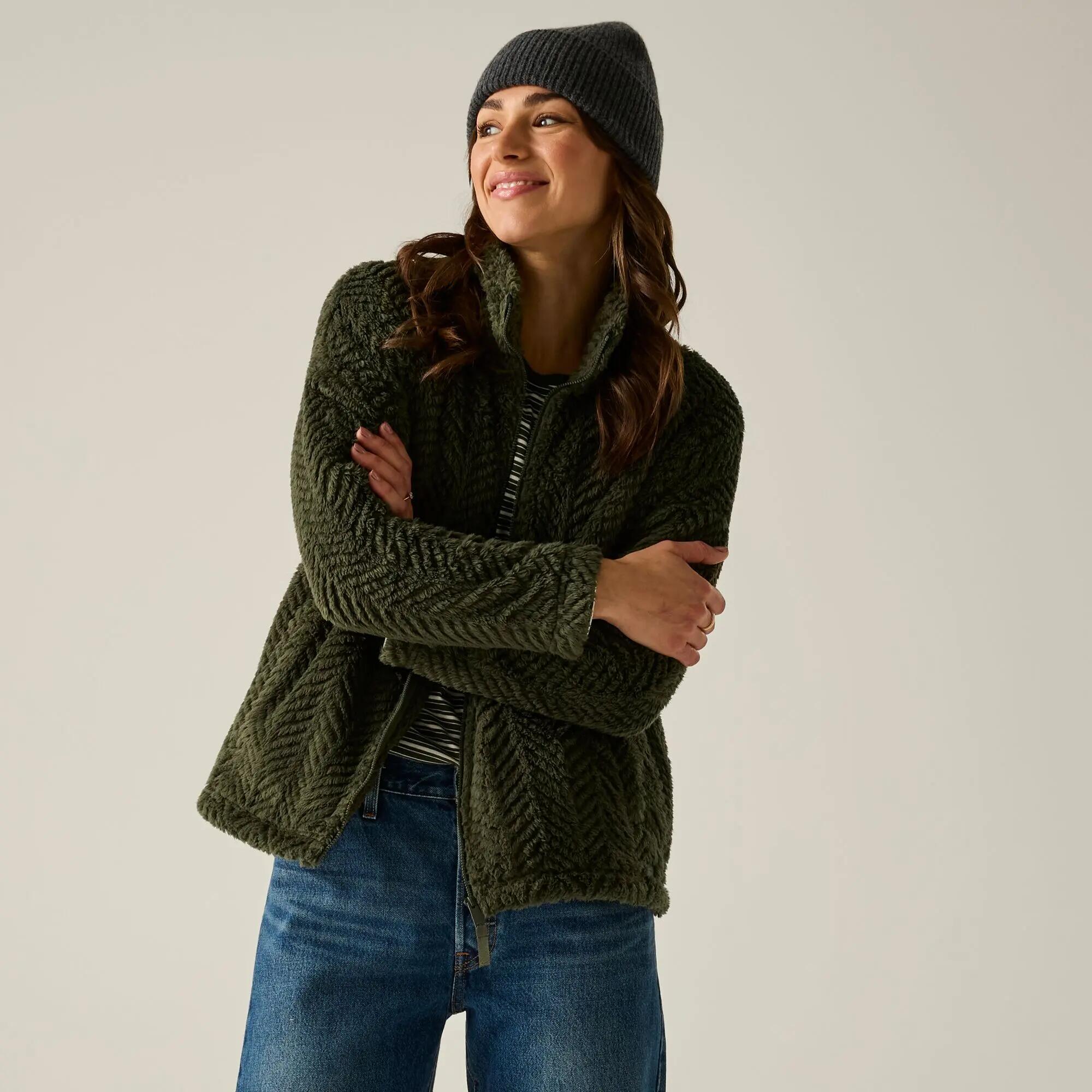Sudadera polar con cremallera completa Ayana para mujer 4/11