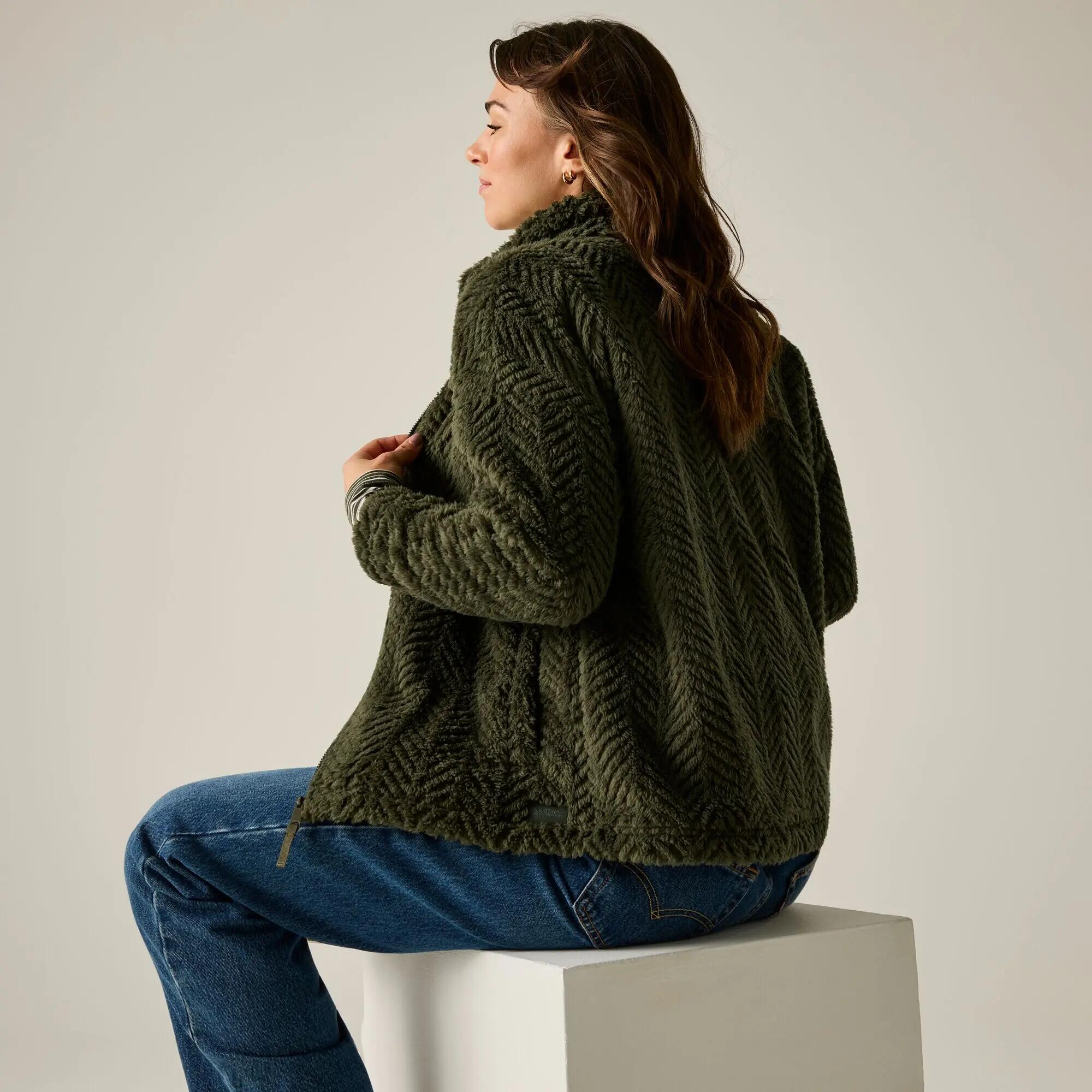 Sudadera polar con cremallera completa Ayana para mujer 3/11