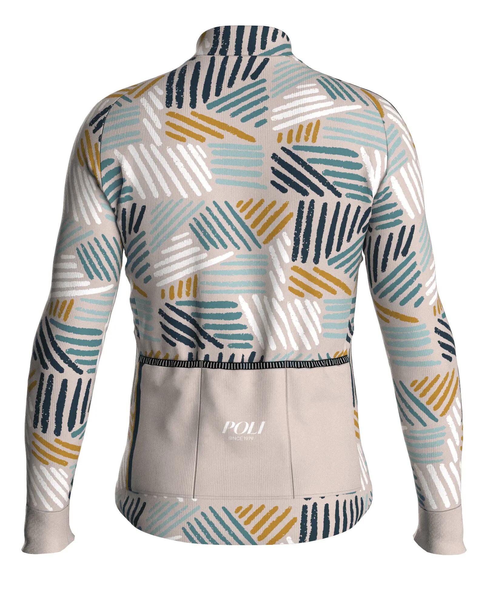 Maillot de ciclismo unisex de manga larga - ROCH SCRIBLA 5/6