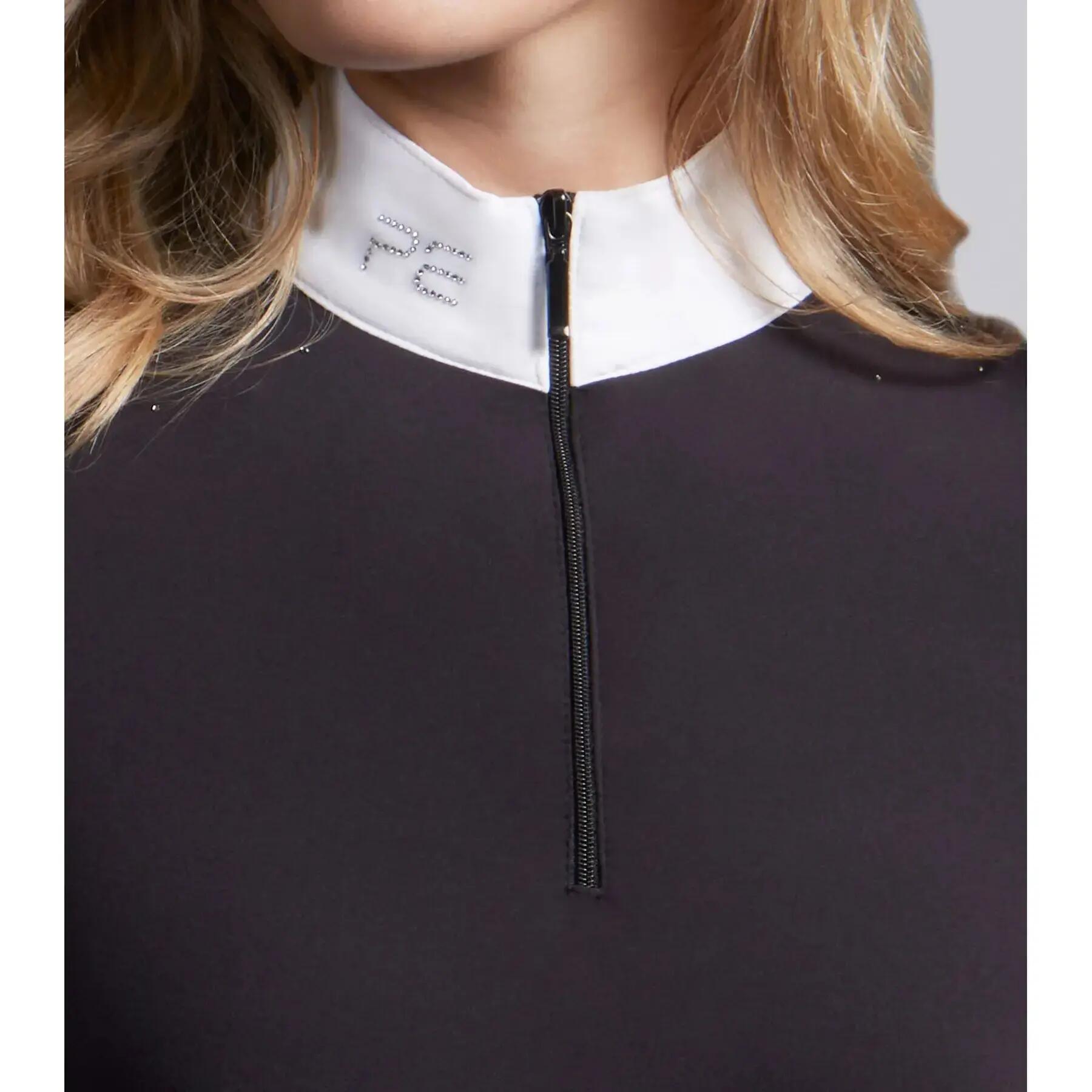 Polo de concours manches longues femme Premier Equine Cristalli 6/6