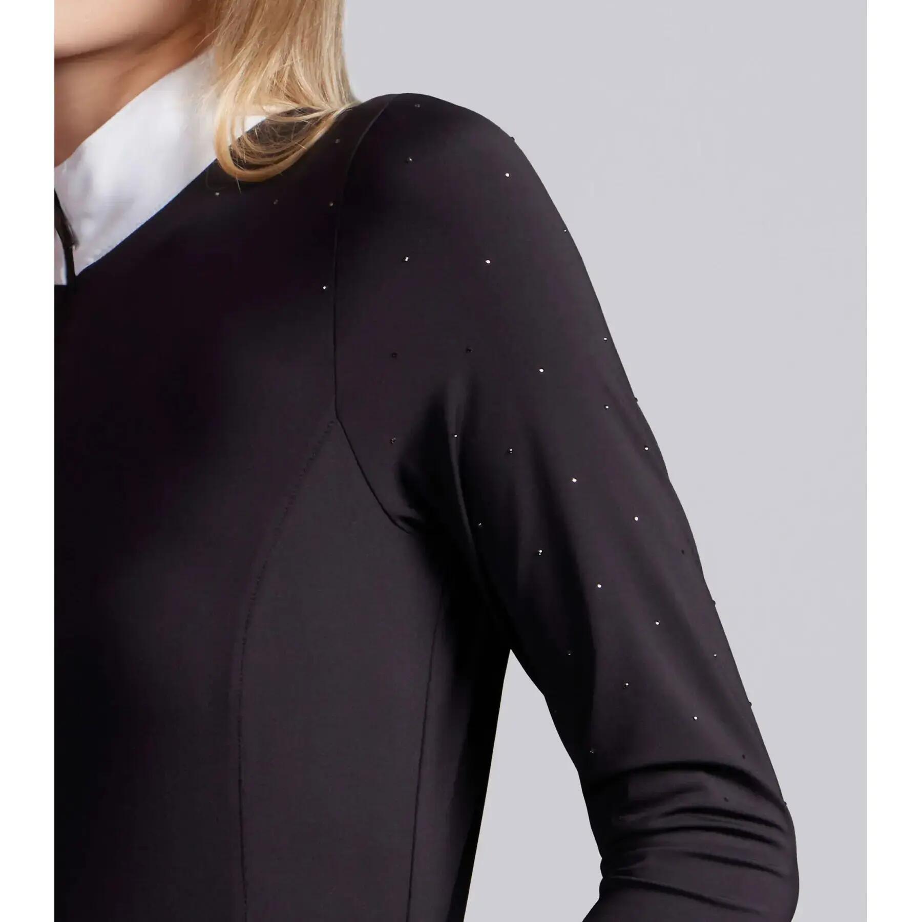 Polo de concours manches longues femme Premier Equine Cristalli 4/6