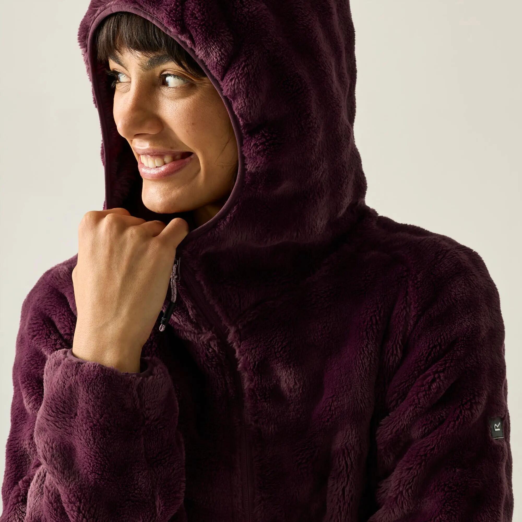 Felpa con cappuccio e zip intera da donna Endra 11/14