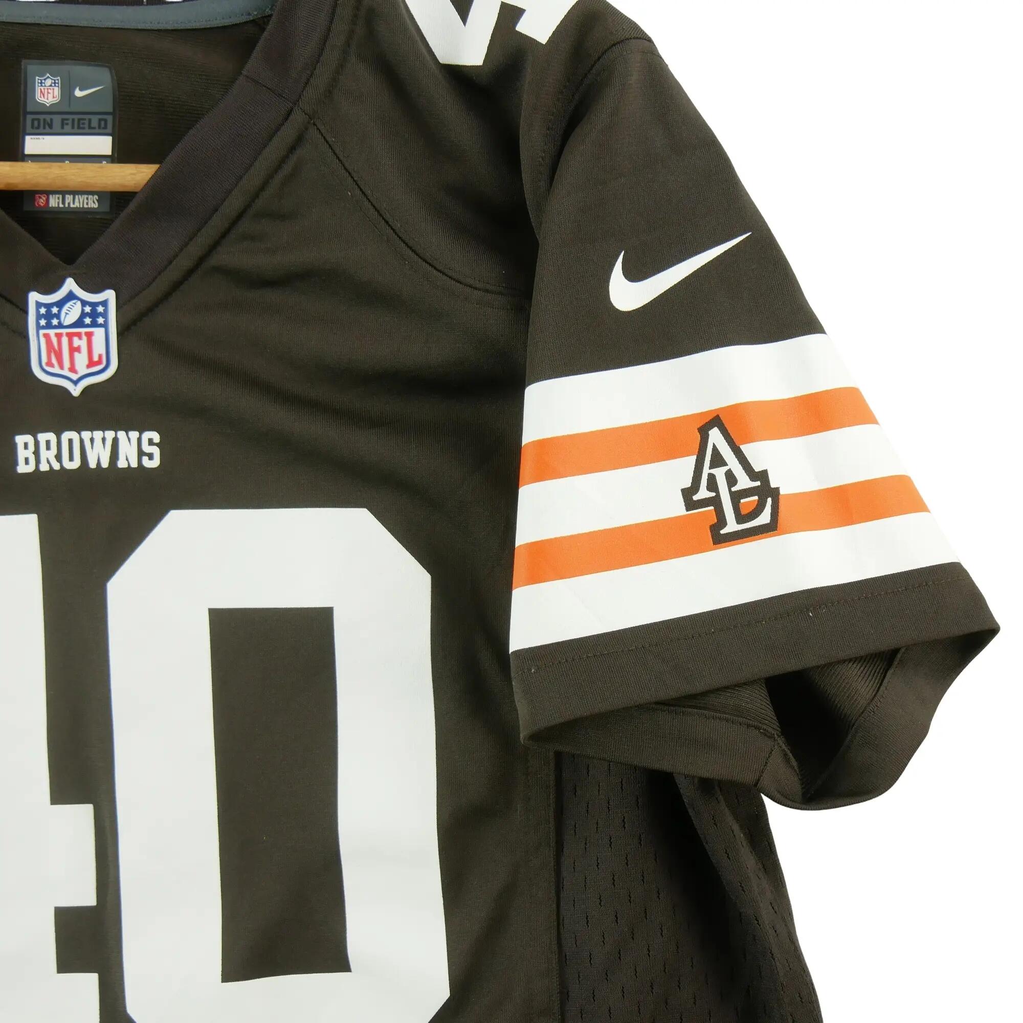 Seconde vie - Maillot Femme NFL Cleveland Browns Marron - Excellent 5/7