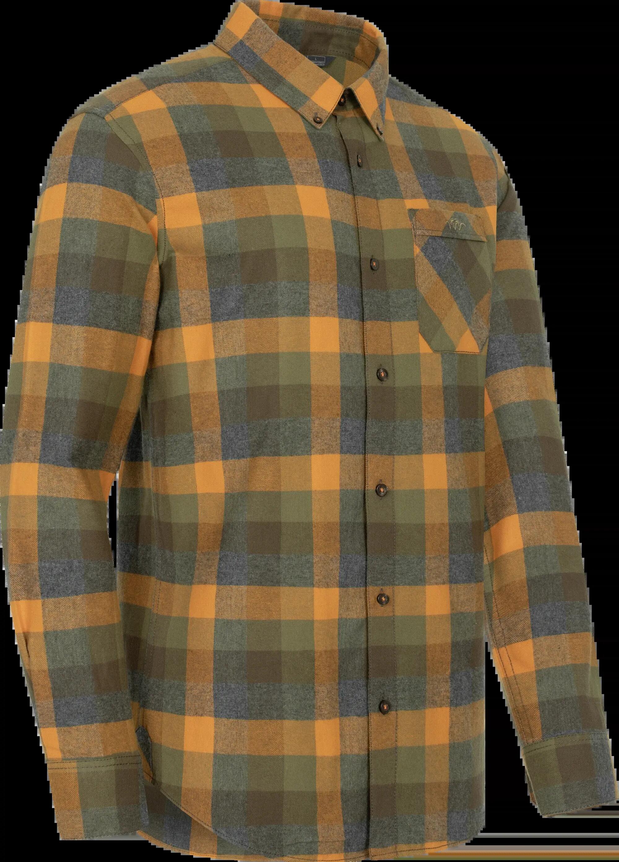 Hemd Marvin Flanell Herren - Grün 3/4