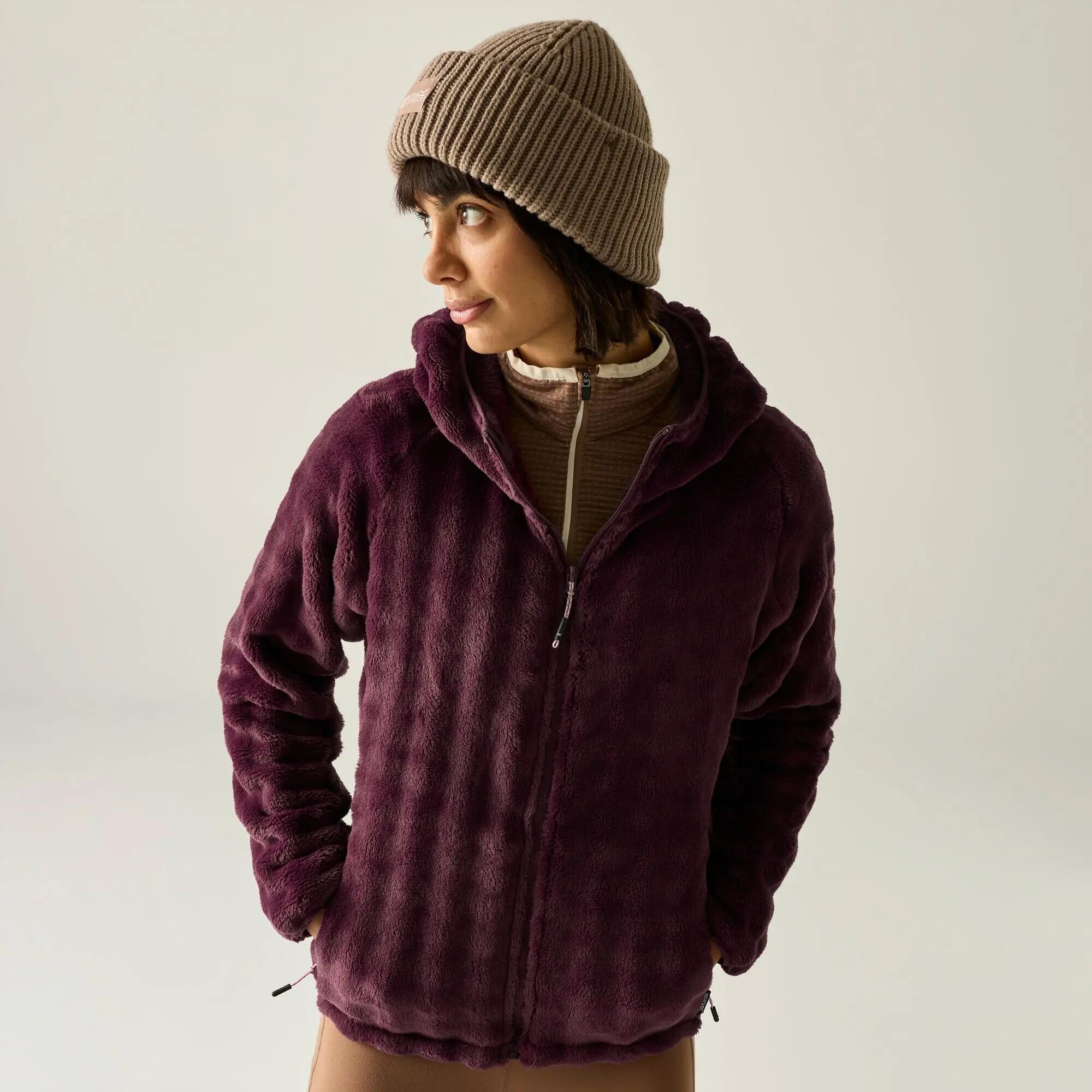 Felpa con cappuccio e zip intera da donna Endra 10/14