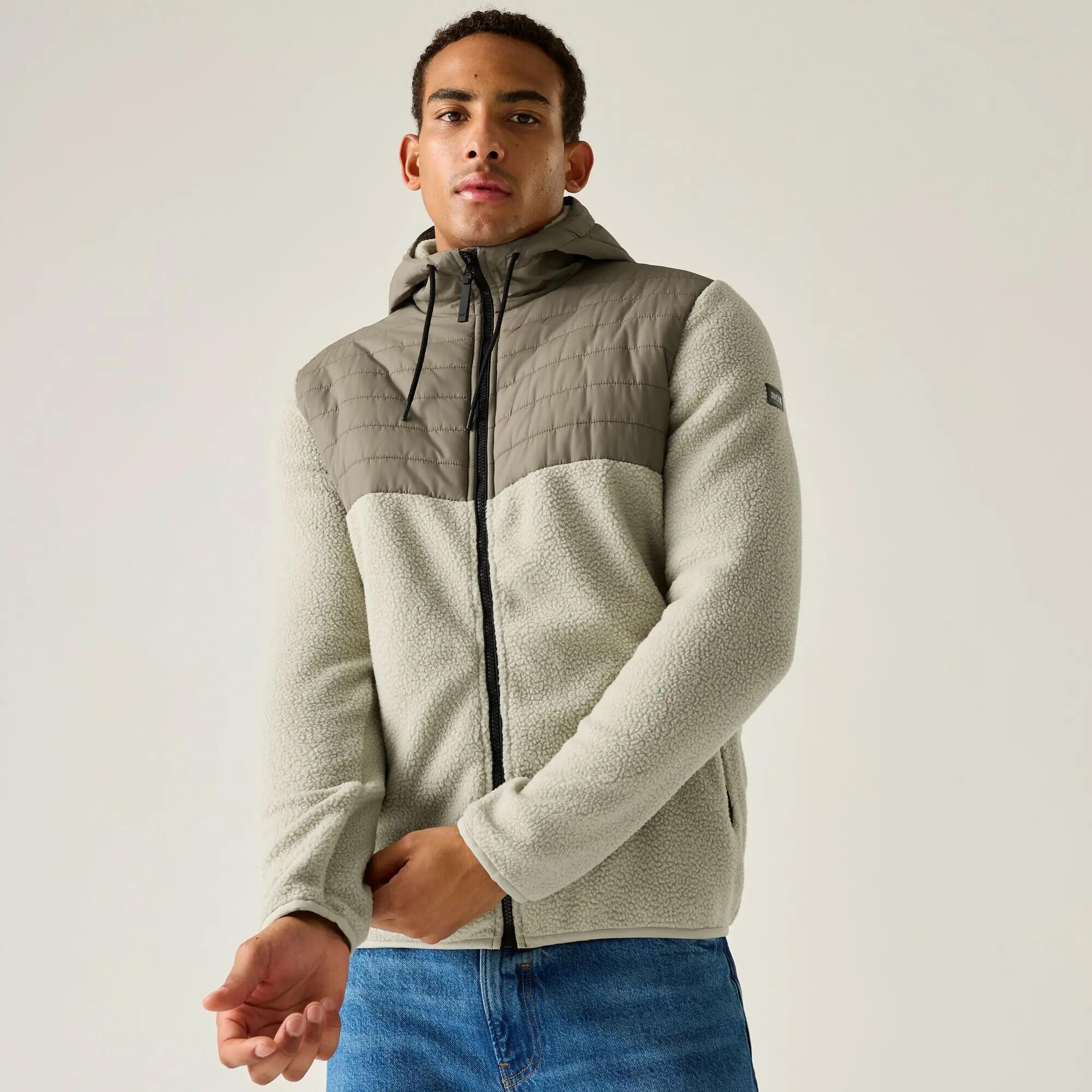 Polaire hybride zippée intégrale Frankie Borg pour homme 5/11