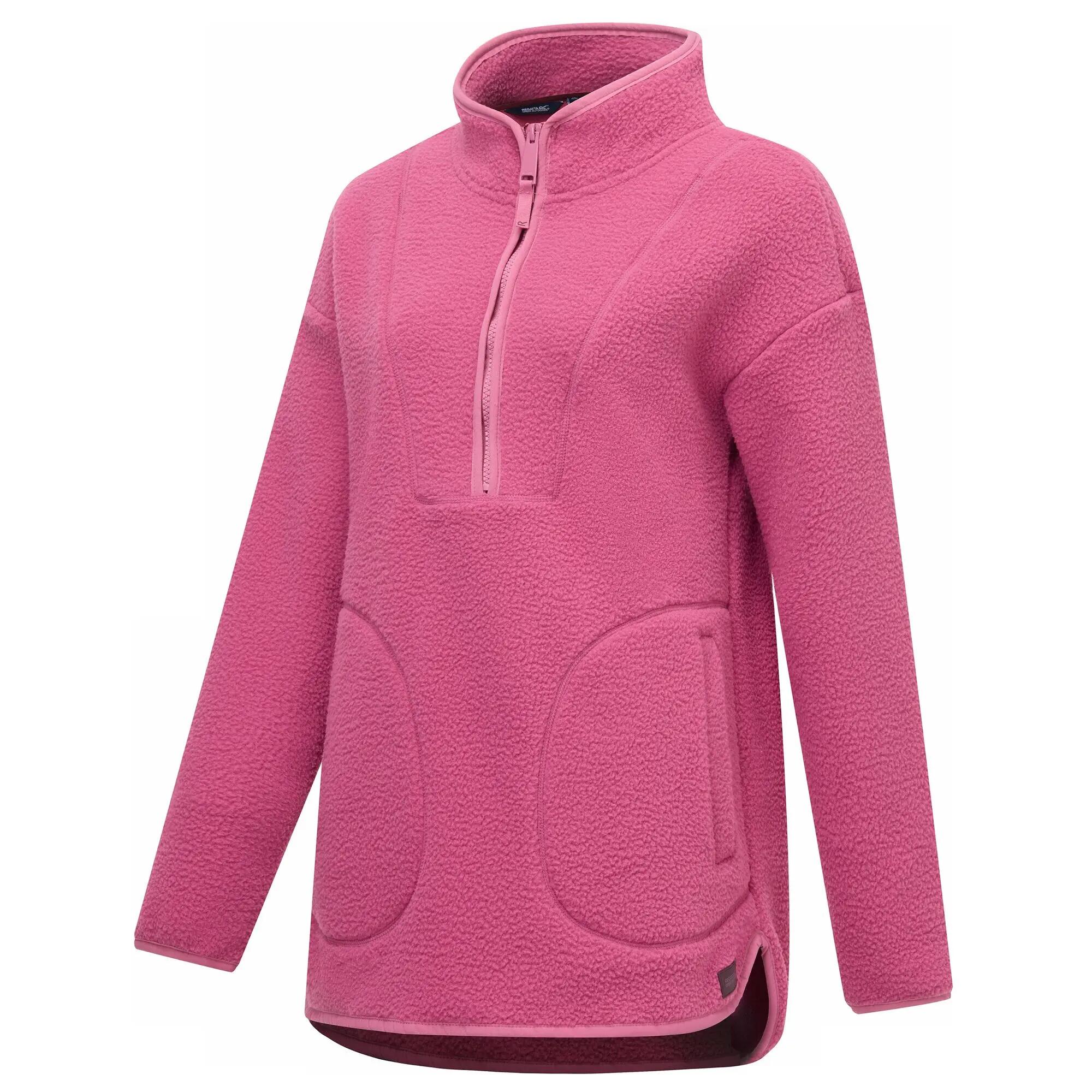 Damska bluza polarowa Frankie Borg Longline Half Zip 9/11