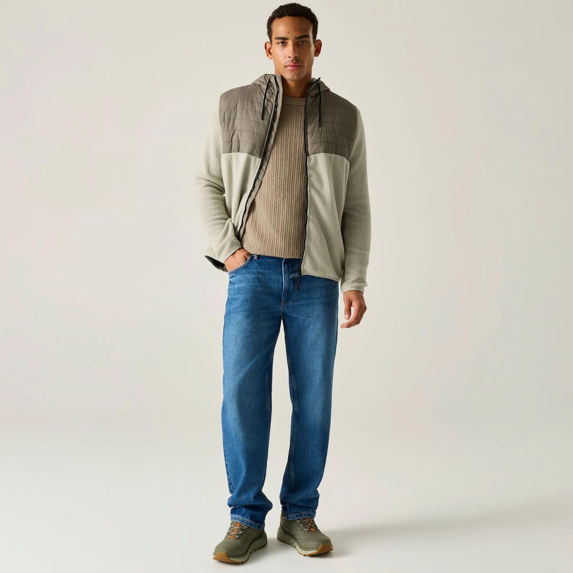 Polaire hybride zippée intégrale Frankie Borg pour homme 4/11