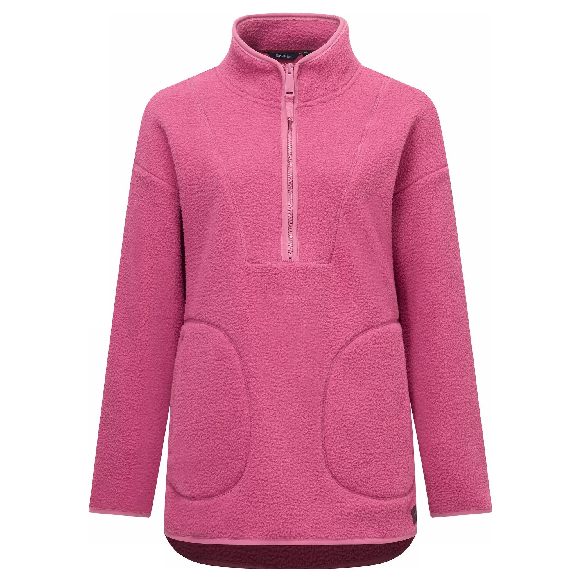 Damska bluza polarowa Frankie Borg Longline Half Zip 8/11