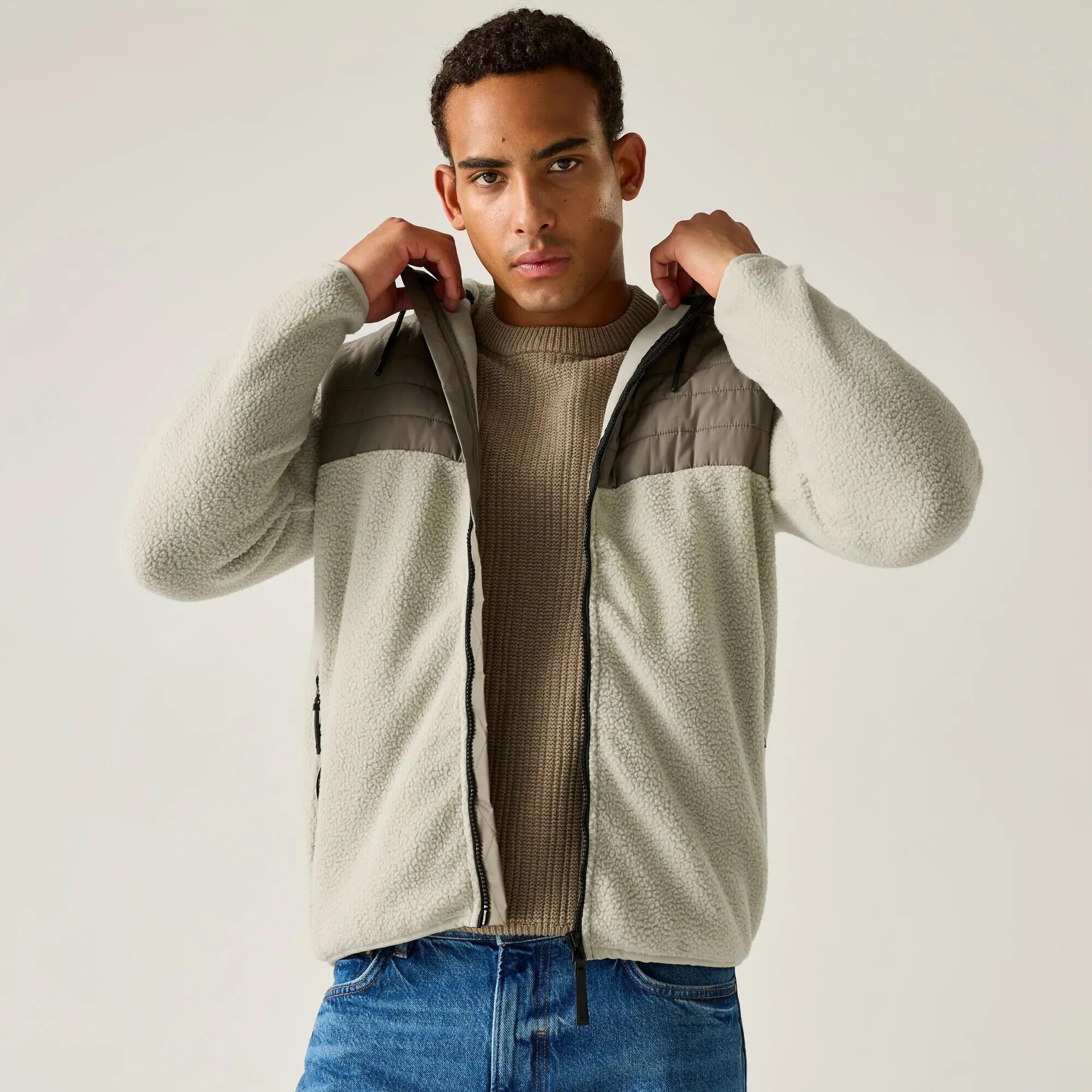 Polaire hybride zippée intégrale Frankie Borg pour homme 2/11