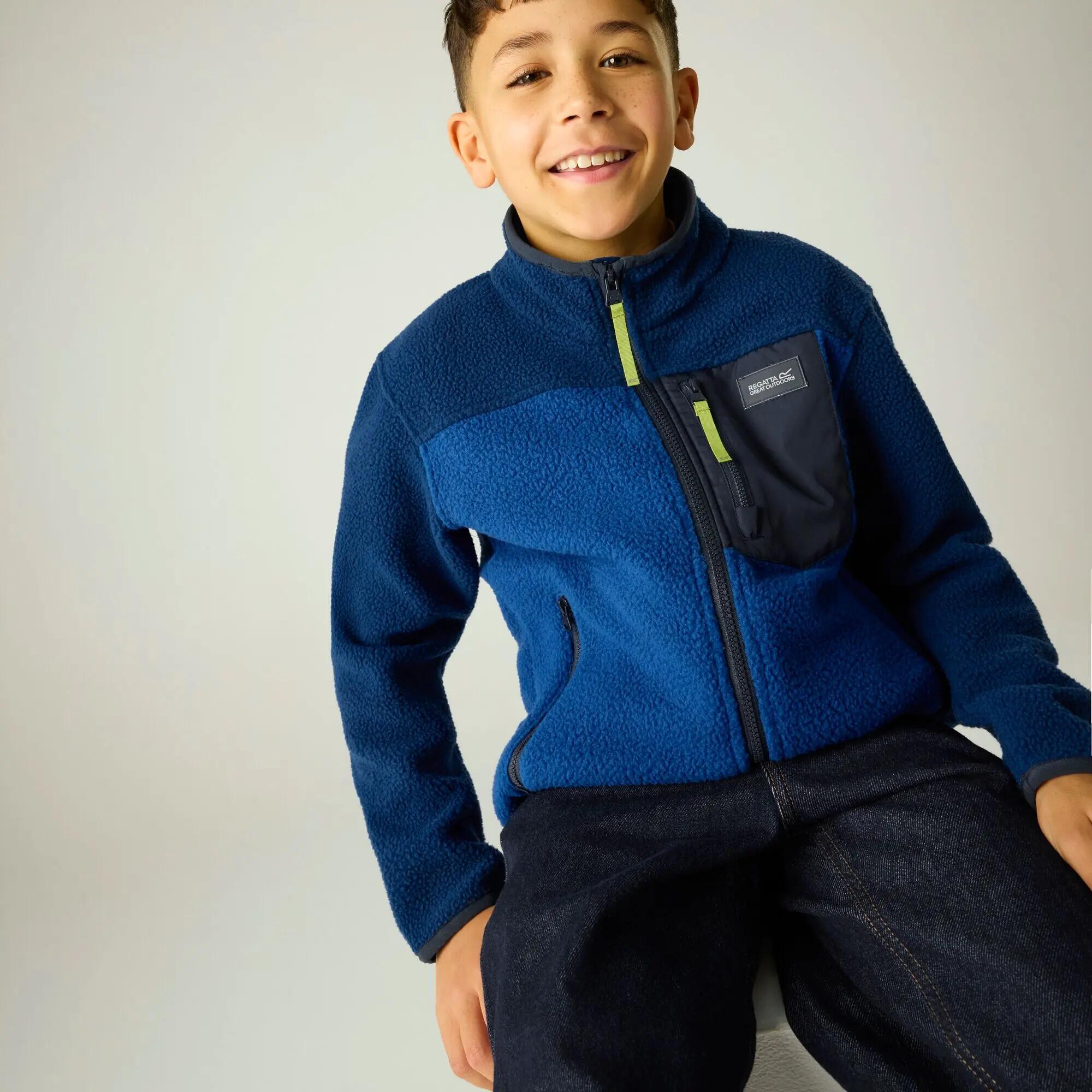 Pile caldo con zip integrale Frankie per bambini 6/10