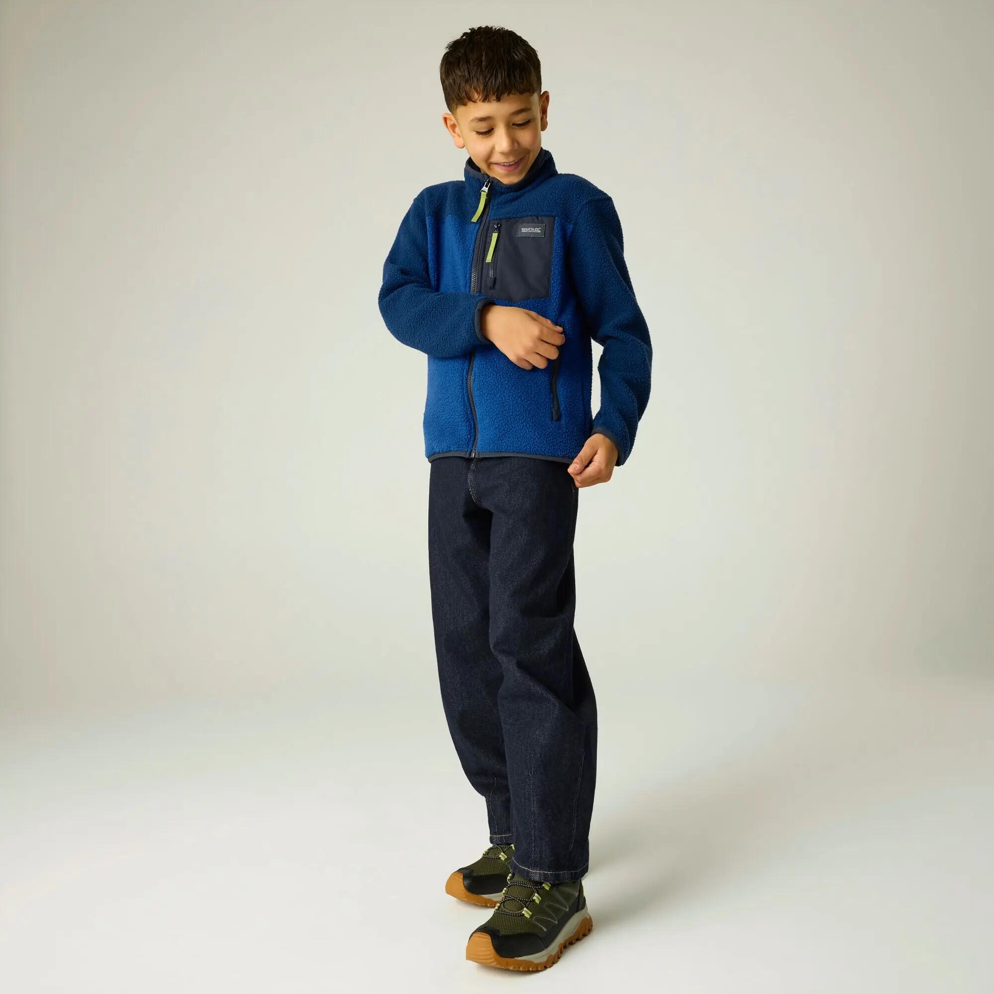 Pile caldo con zip integrale Frankie per bambini 5/10