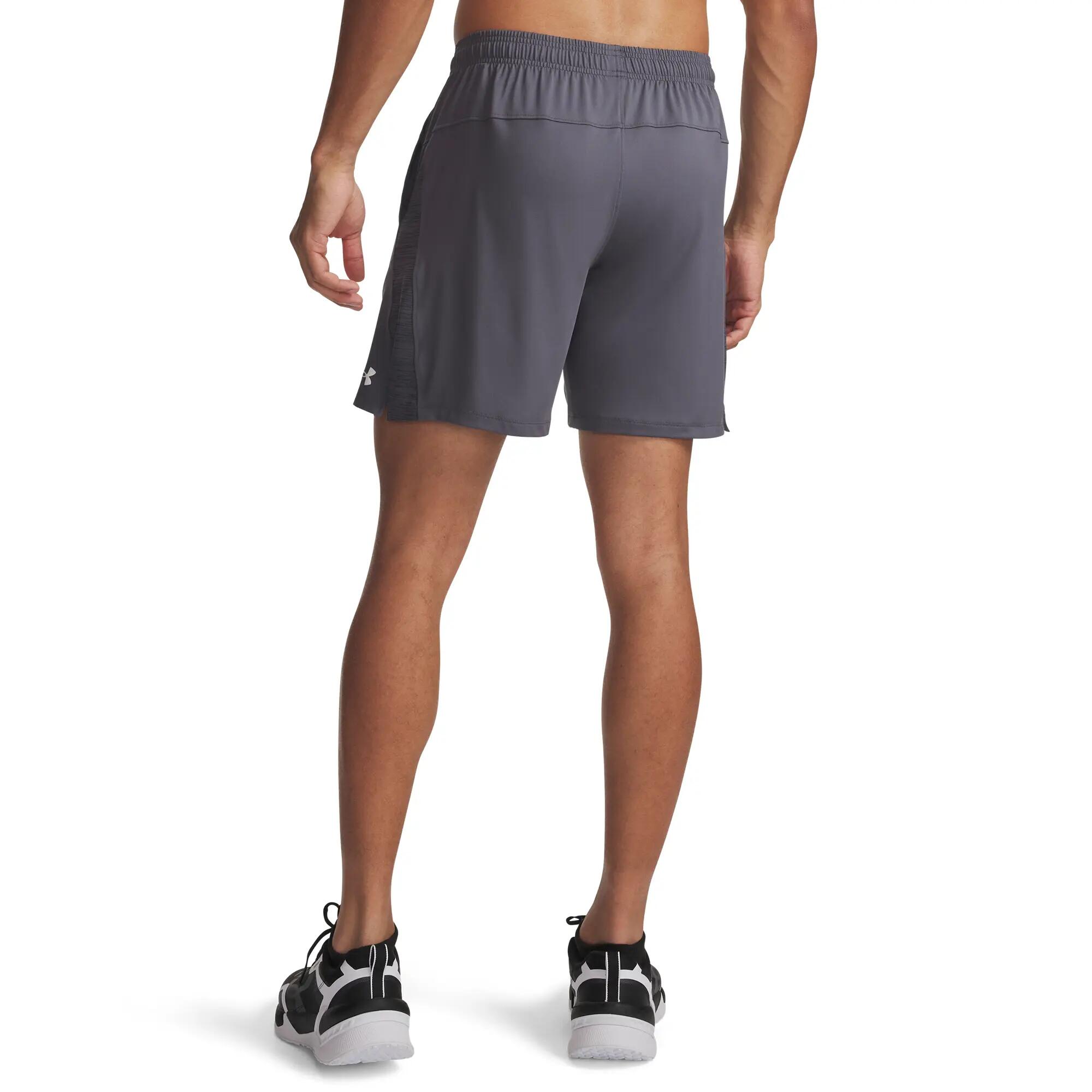 Pantalones Cortos Tech Vent para Hombre Gris Tono 4/5