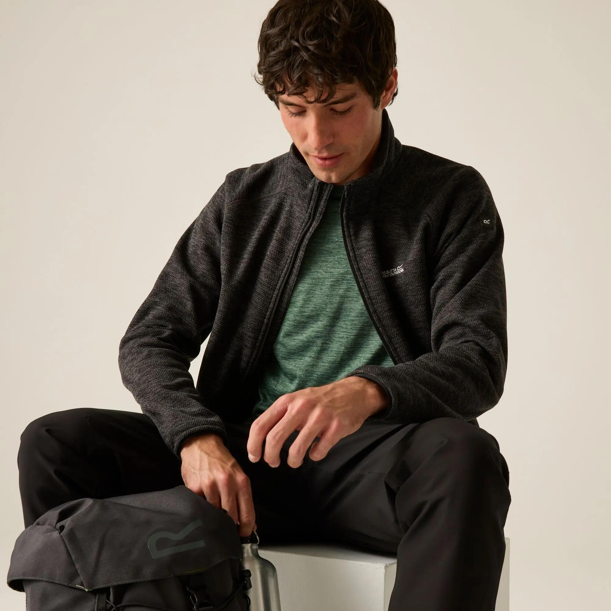Felpa da uomo Harrow con zip intera 6/10