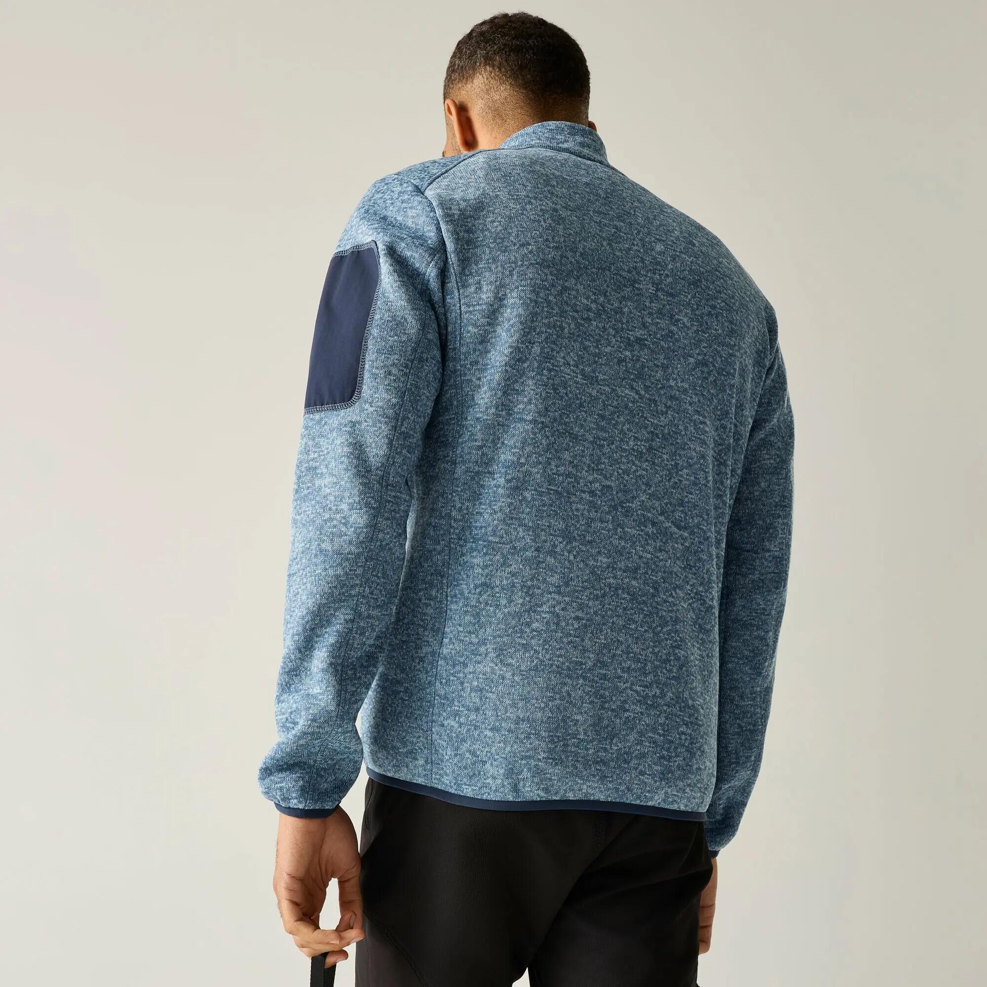 Felpa isolante da uomo Newhill in stretch con zip completa 3/10